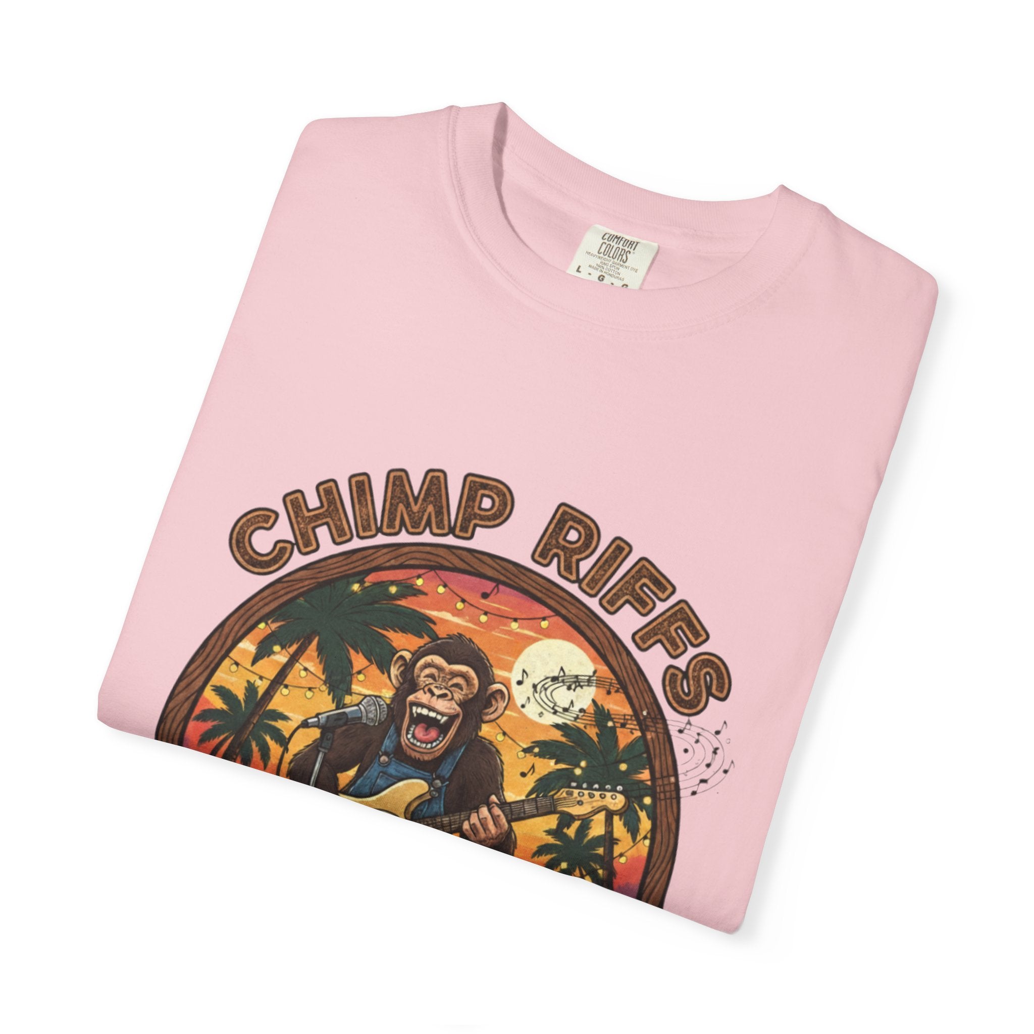Chimp Riffs: Primate Punk Fret Life Tee