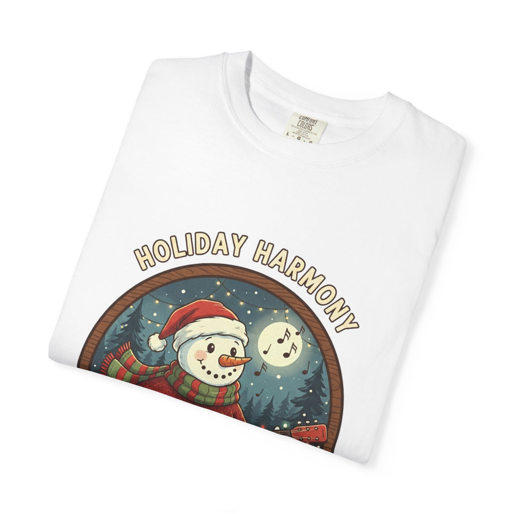 Holiday Harmony: Snowman's Festive Fret Life Tee