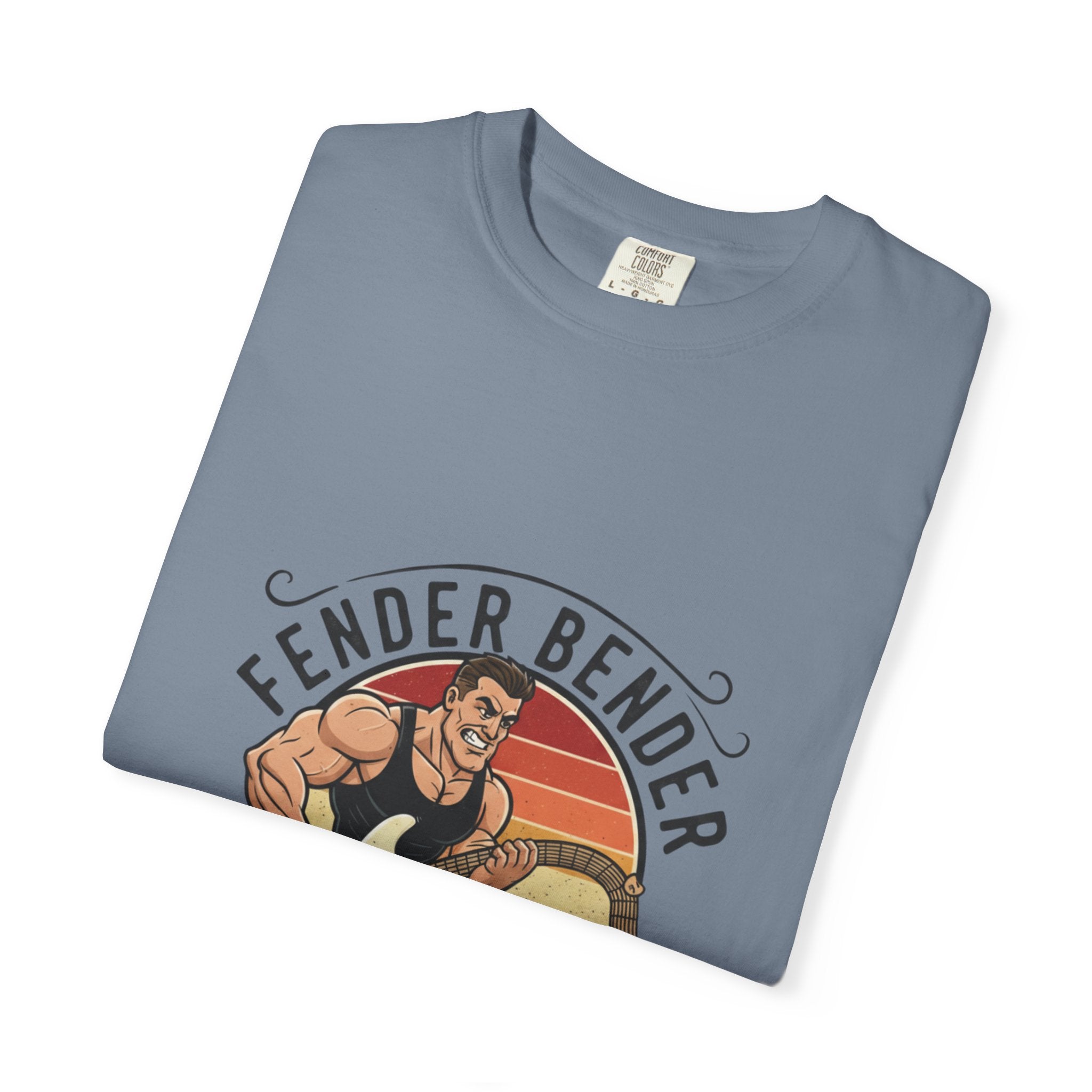 Fender Bender: The Fret Life T-Shirt (Vintage Rocker Edition)