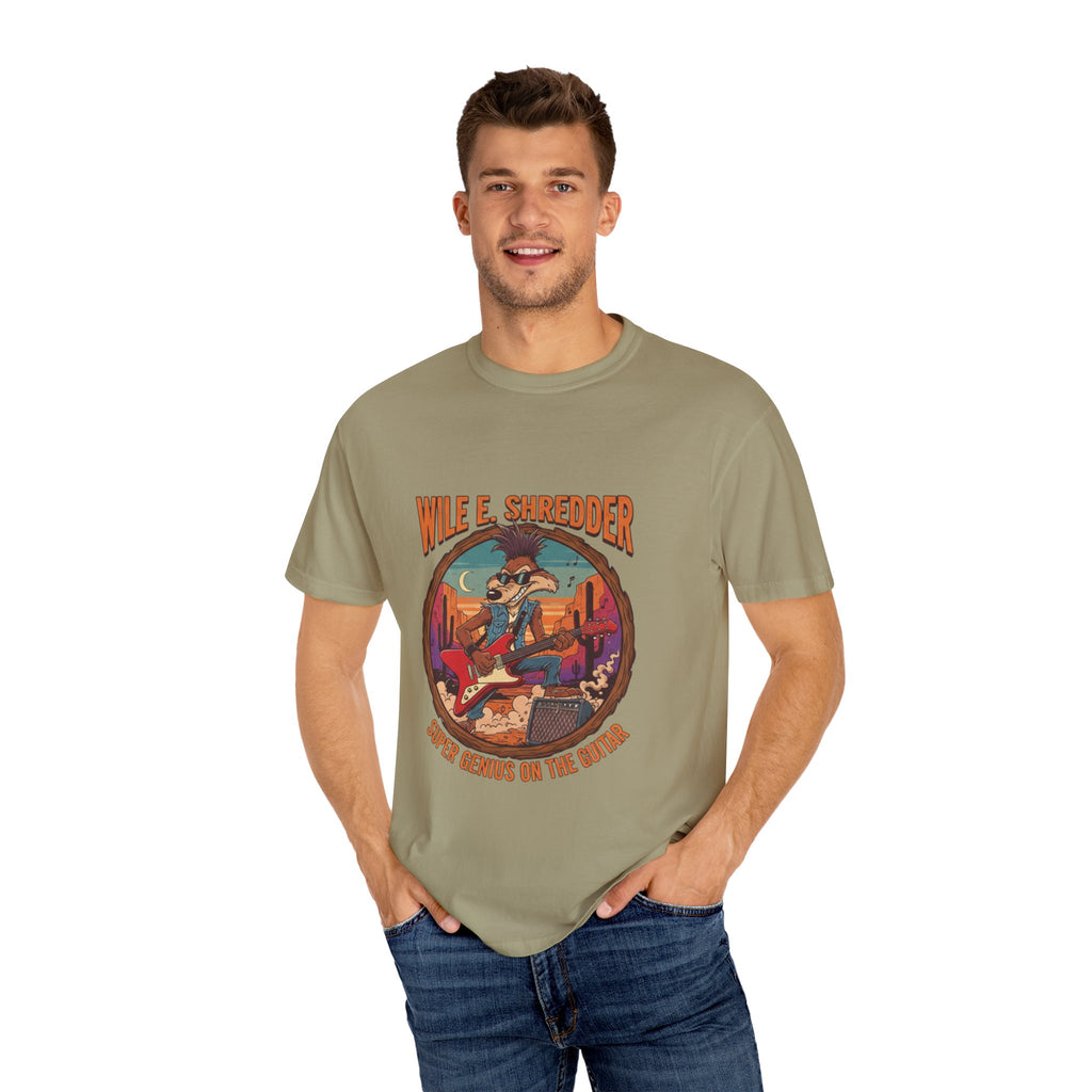 Wile E Shredder Desert Guitar - Graphic T-Shirt