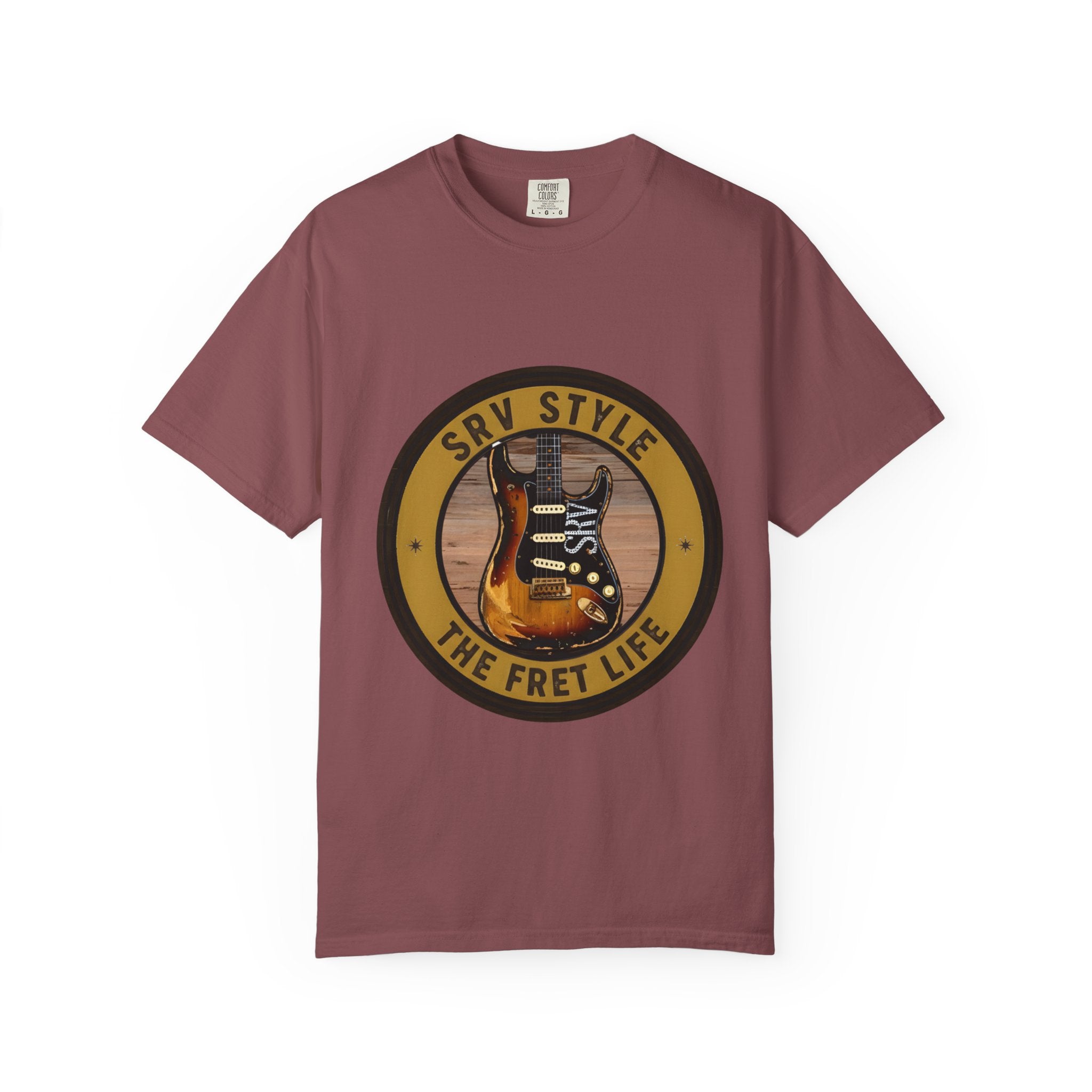 SRV Style Tee | Blues Guitar Fan T-Shirt