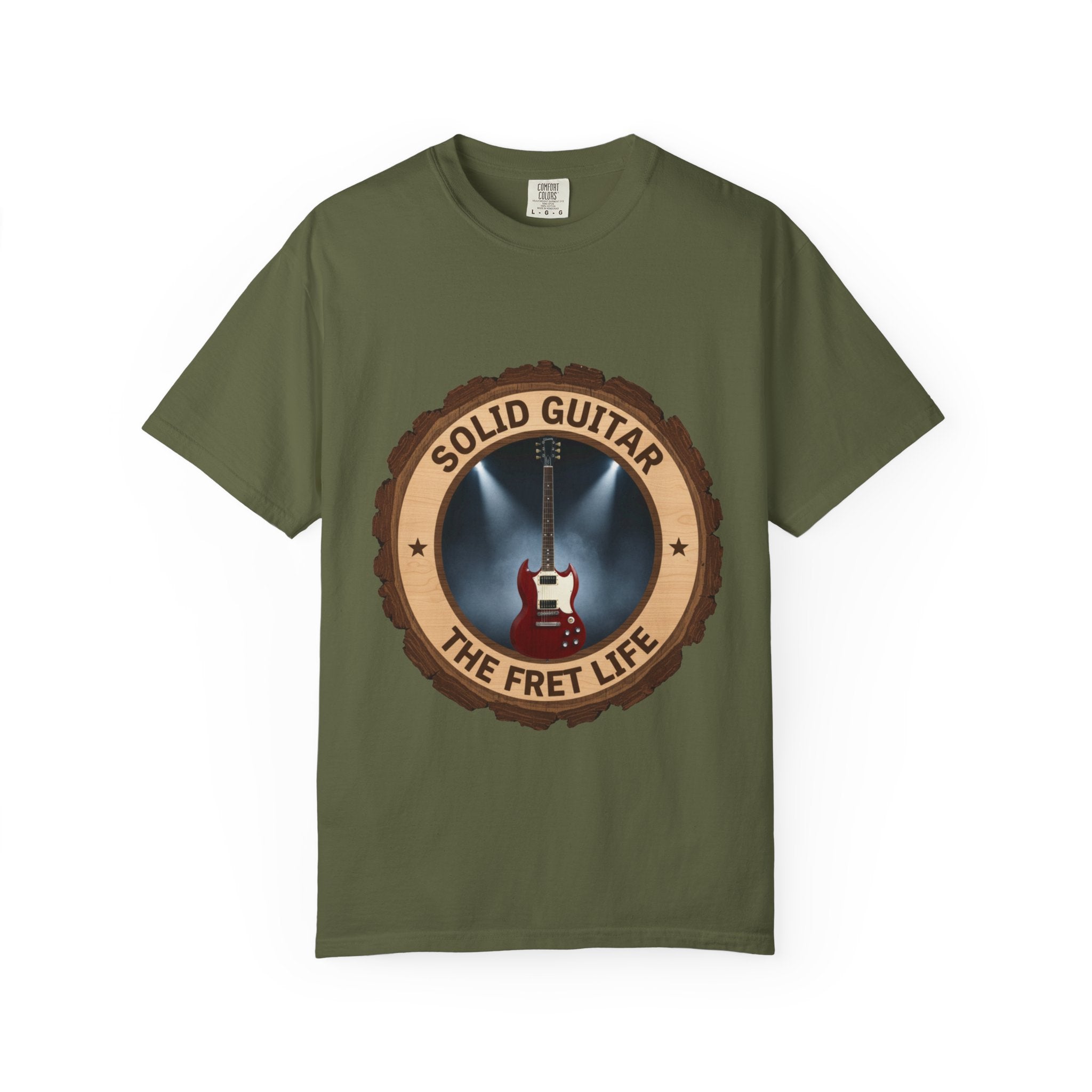Solid Guitar Tee | Gibson SG Rock Electric Guitar Fan Shirt