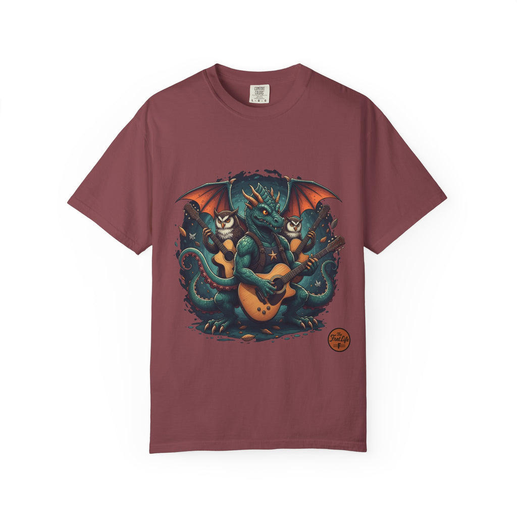 Dragon's Chord: Epic Guitar Tee