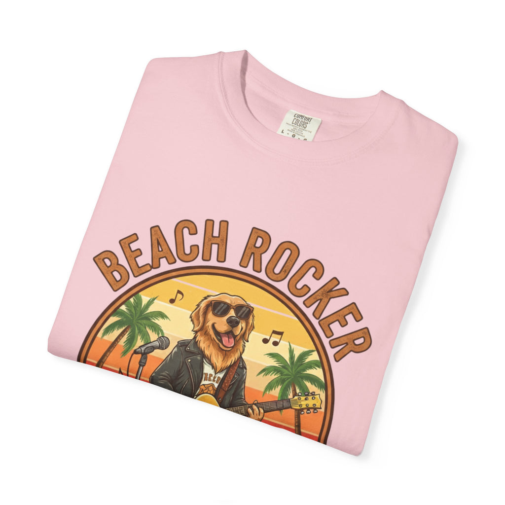 Beach Rocker: Golden's Sunset Shred Fret Life Tee