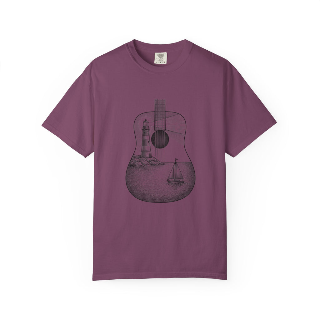 Lighthouse Watch Guitar T-Shirt