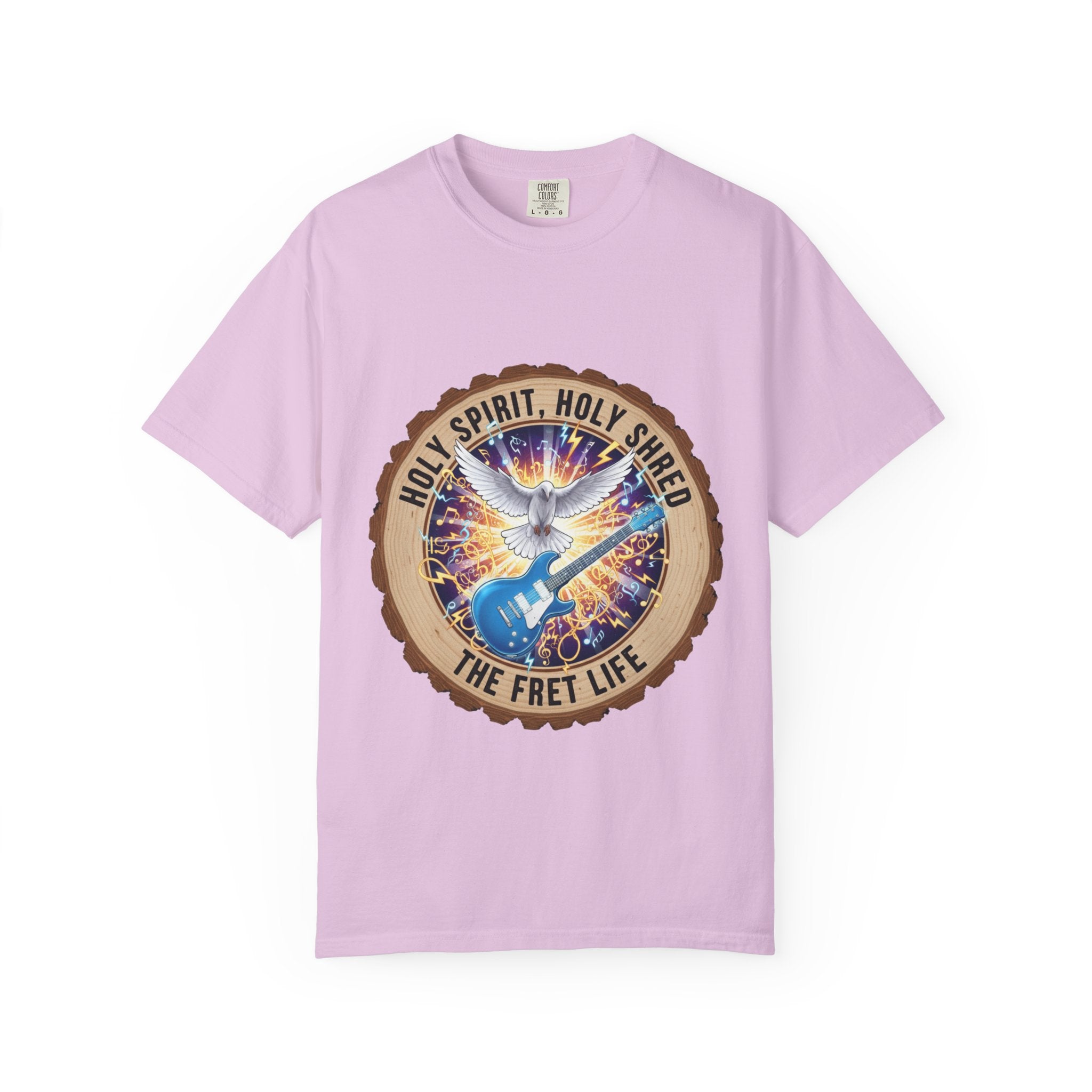 Holy Spirit Holy Shred T-Shirt | Christian Guitar Worship Tee