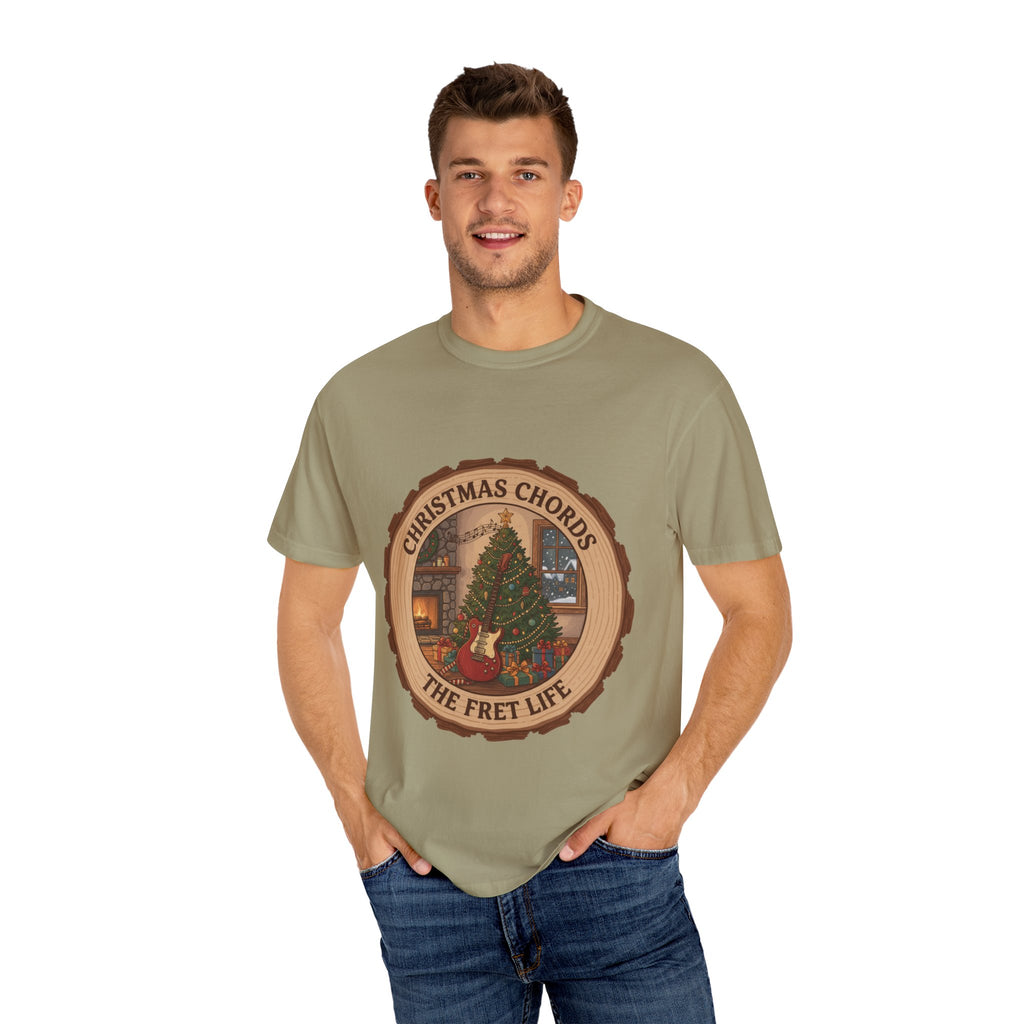 Christmas Chords T-Shirt | Holiday Music Guitar Tee