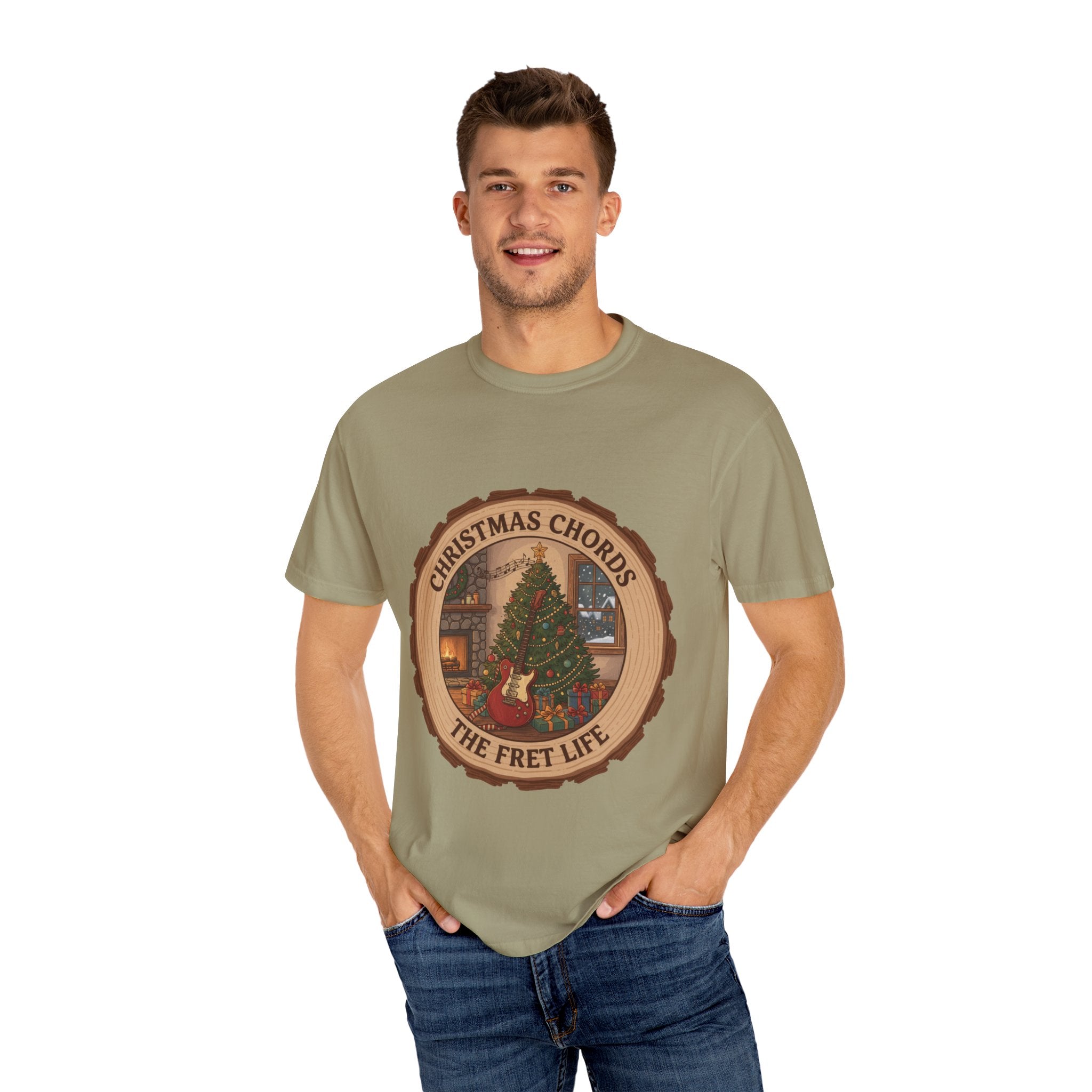 Christmas Chords T-Shirt | Holiday Music Guitar Tee