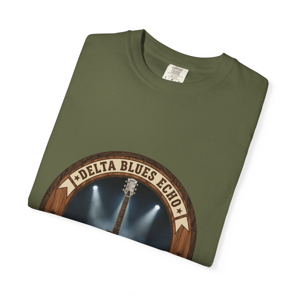 Delta Blues Echo Tee | Resonator Guitar Slide Player Shirt
