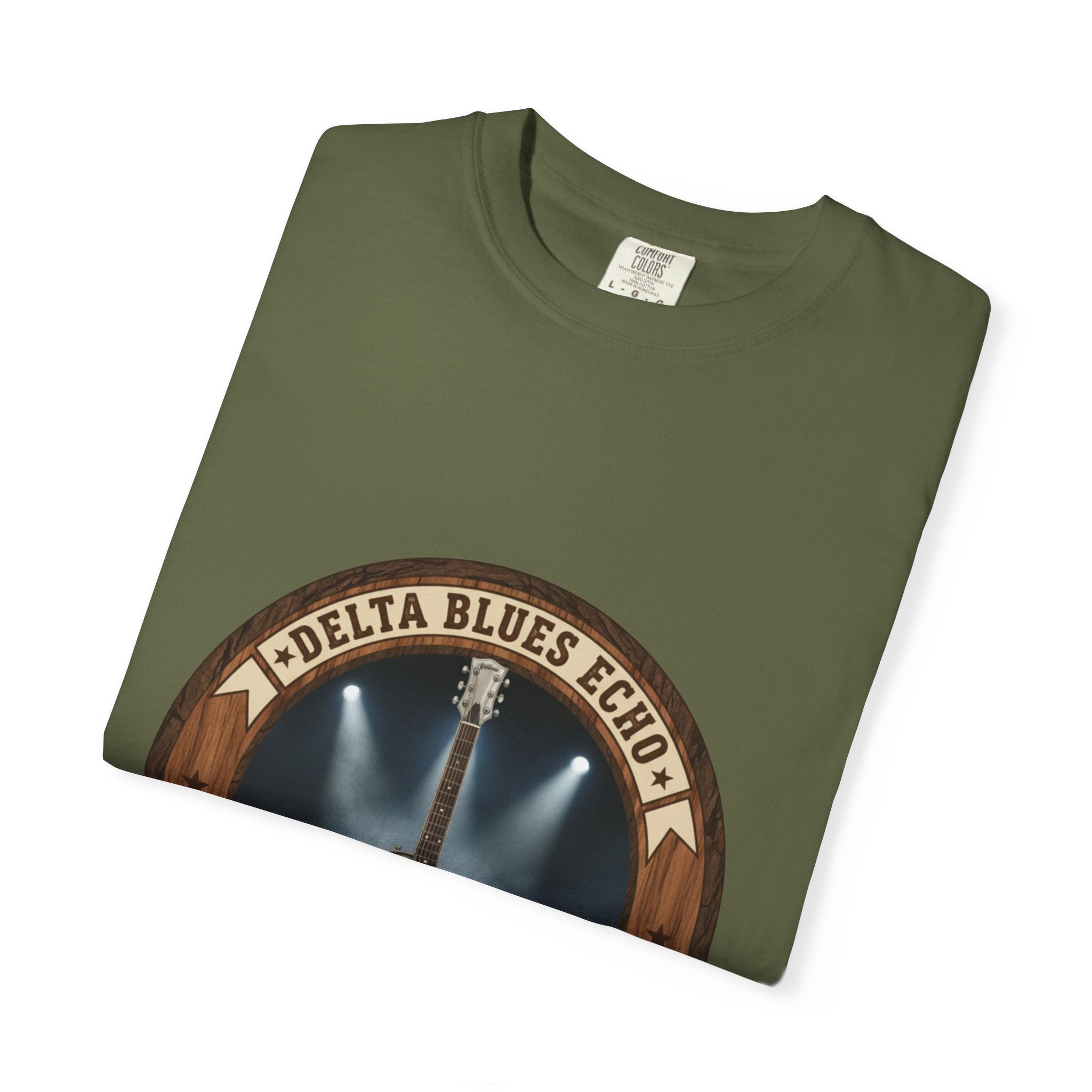 Delta Blues Echo Tee | Resonator Guitar Slide Player Shirt
