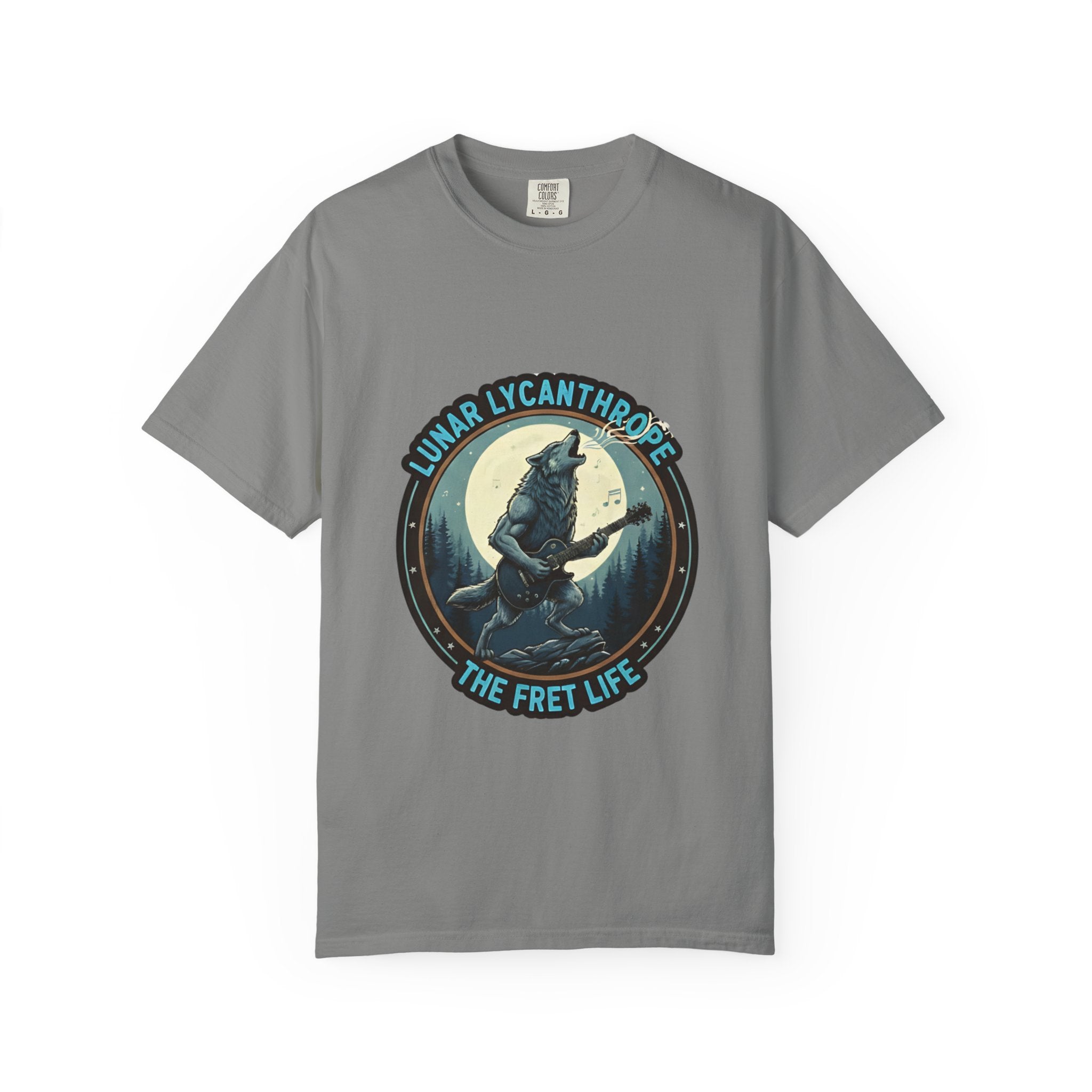 Lunar Lycanthrope: Full Moon Fret Life Tee