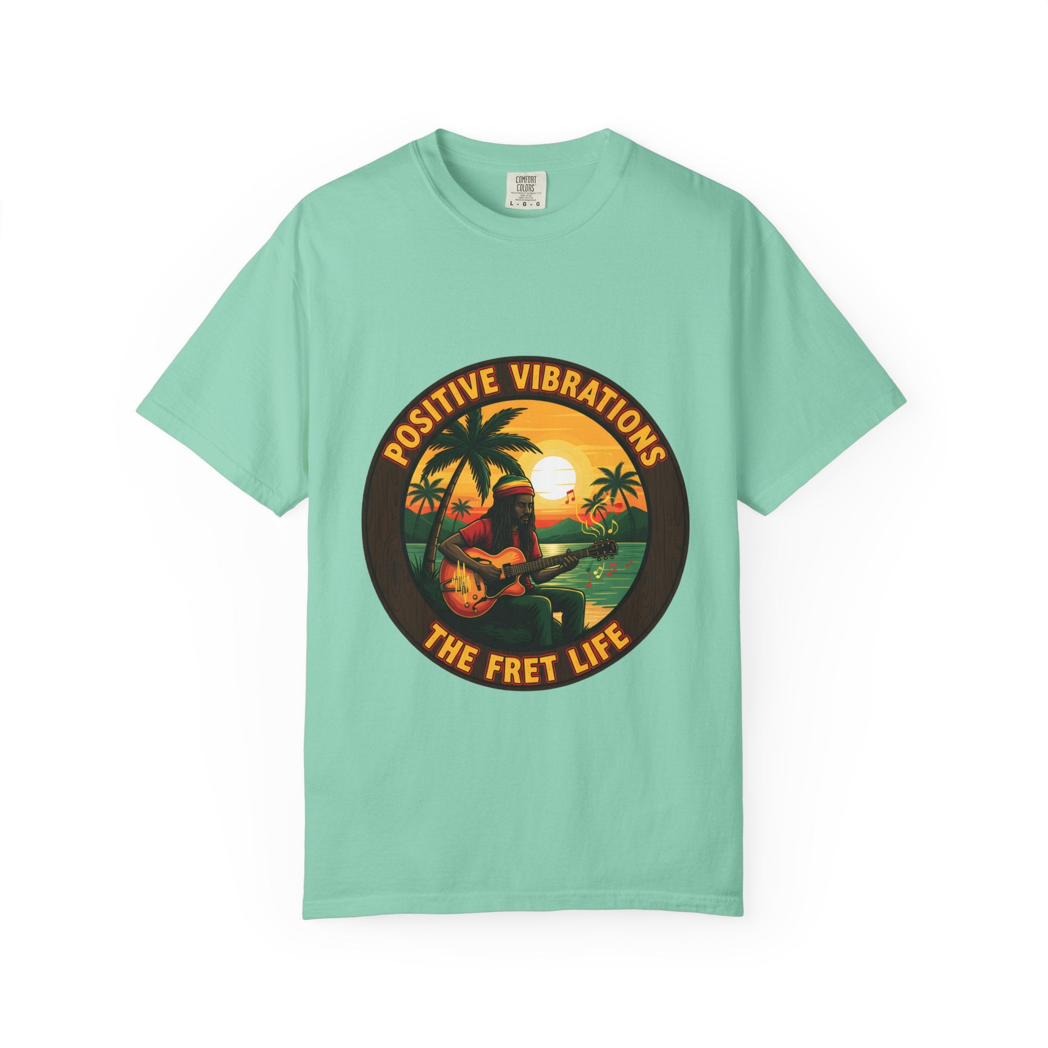 Positive Vibrations - The Fret Life Reggae Tee