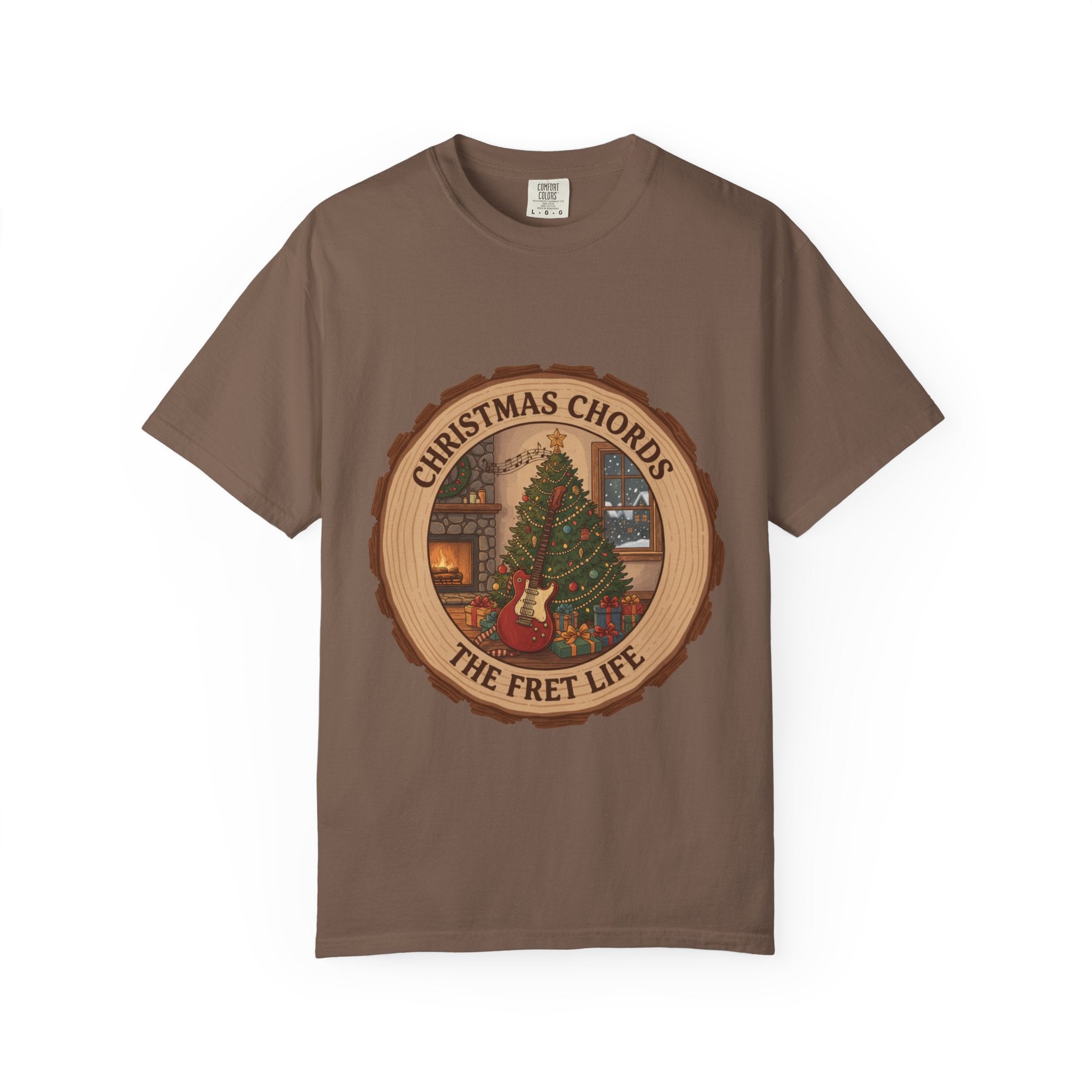 Christmas Chords T-Shirt | Holiday Music Guitar Tee