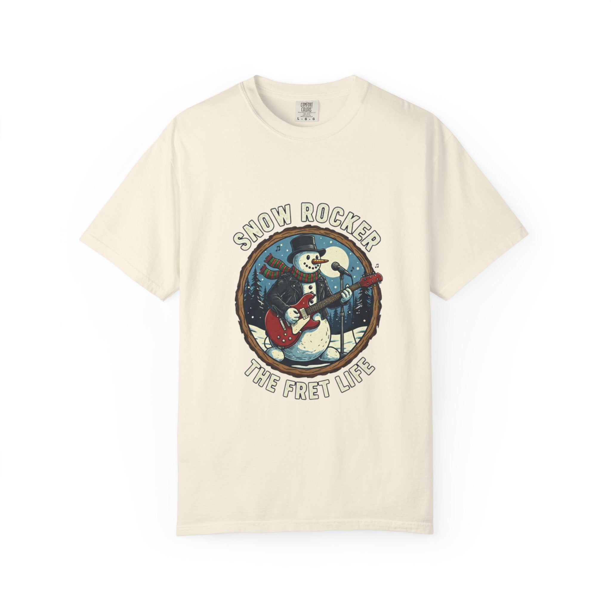 Snow Rocker: Frosty's Fret Life Winter Jam Tee