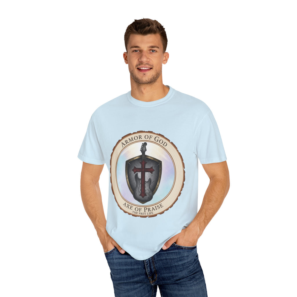 Armor of God T-Shirt | Ephesians 6 Christian Guitarist Tee