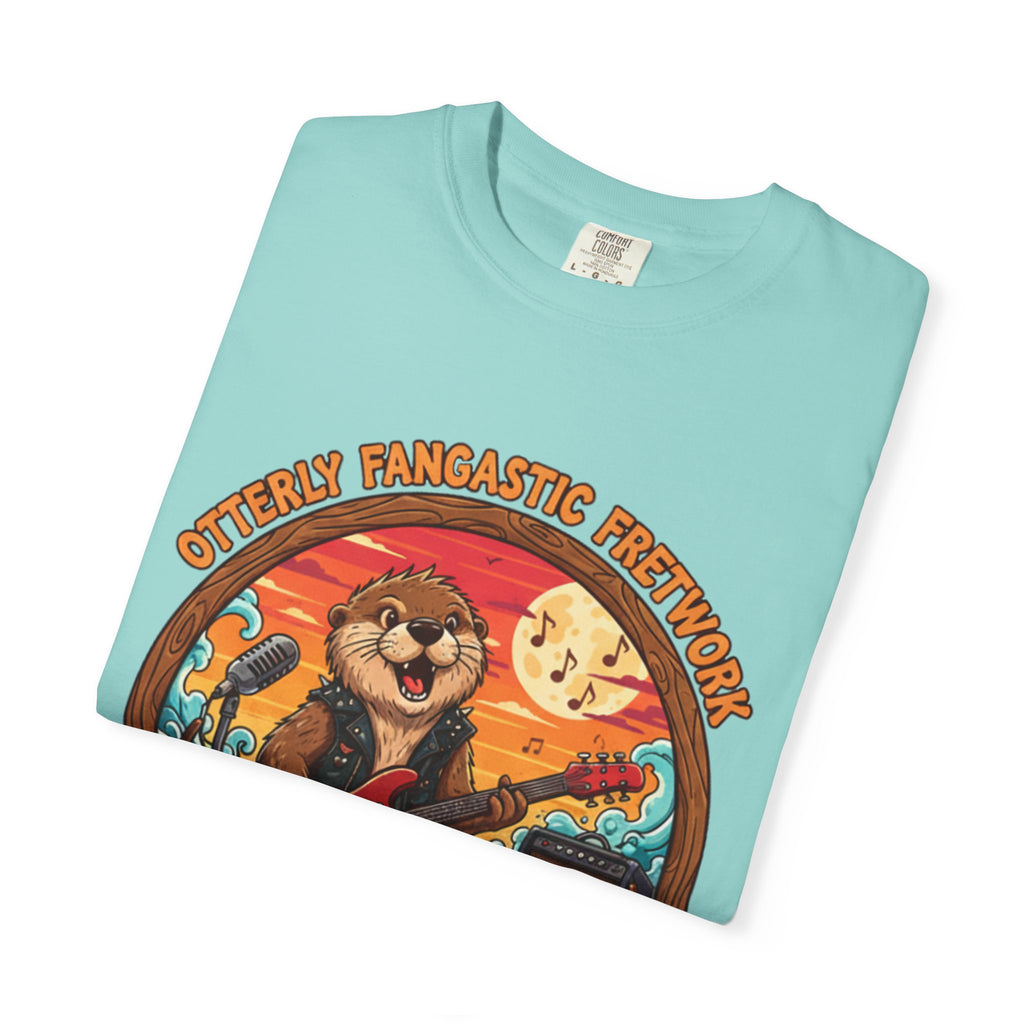 Otterly Fangastic Fretwork: The Fret Life Rocker Tee