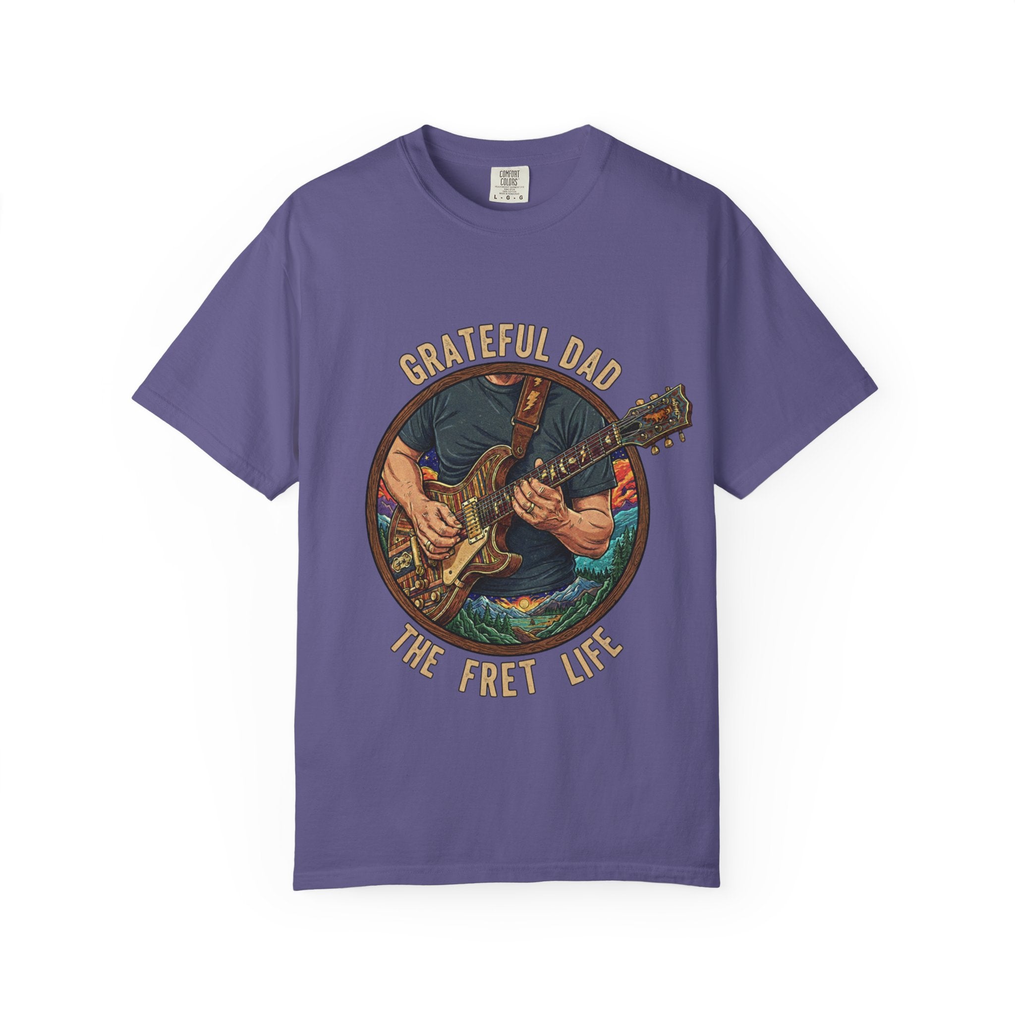 Grateful Dad: The Fret Life Jam Band T-Shirt