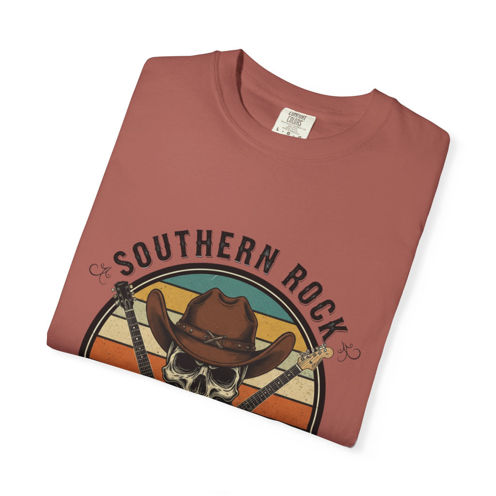 Southern Rock Skull: The Fret Life Outlaw Tee