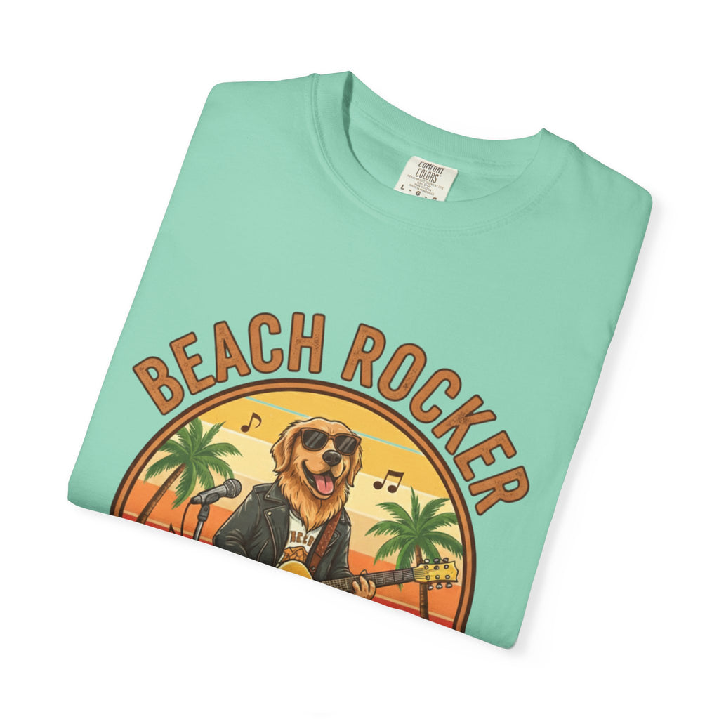 Beach Rocker: Golden's Sunset Shred Fret Life Tee