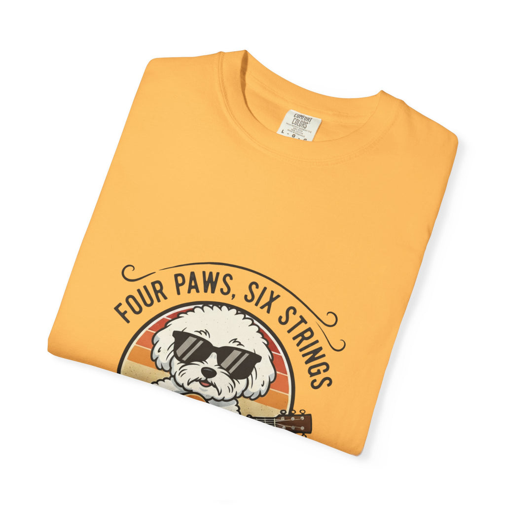 Four Paws, Six Strings: The Dog House Blues Tee