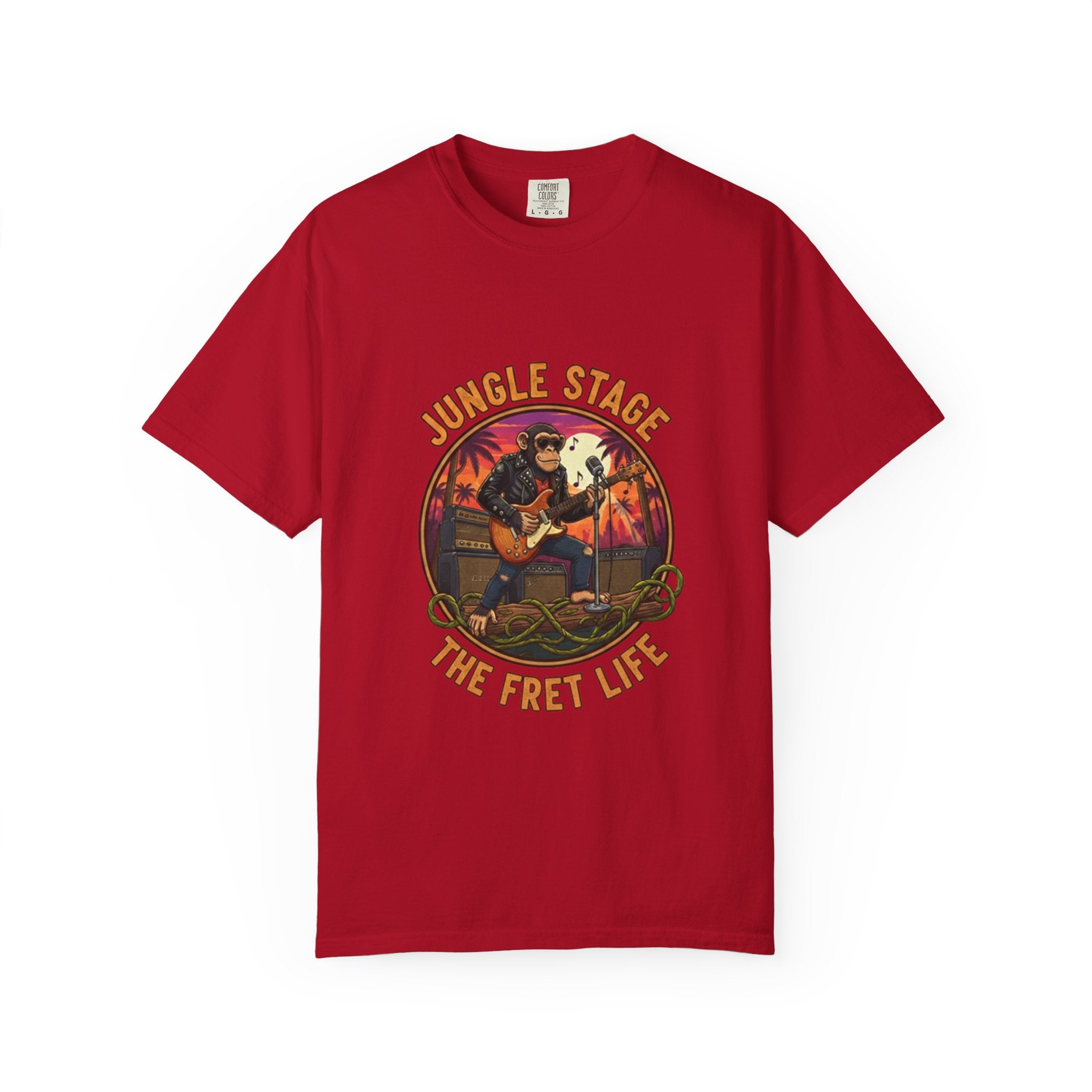 Jungle Stage: Primate Riffs Fret Life Tee