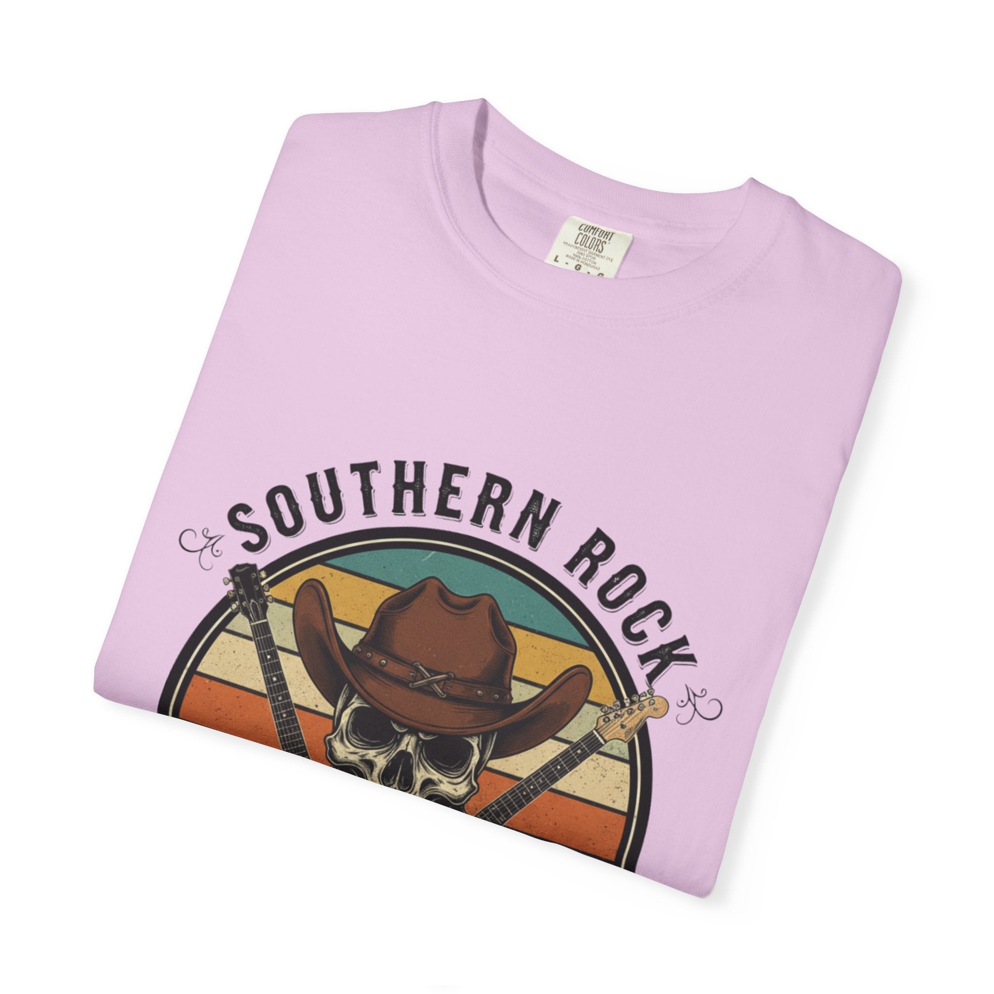 Southern Rock Skull: The Fret Life Outlaw Tee