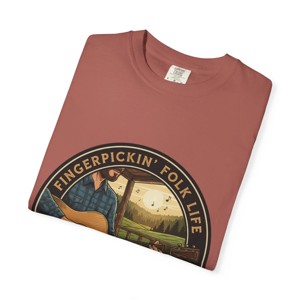 Fingerpickin' Folk Life: Porch & Sunset Acoustic Tee