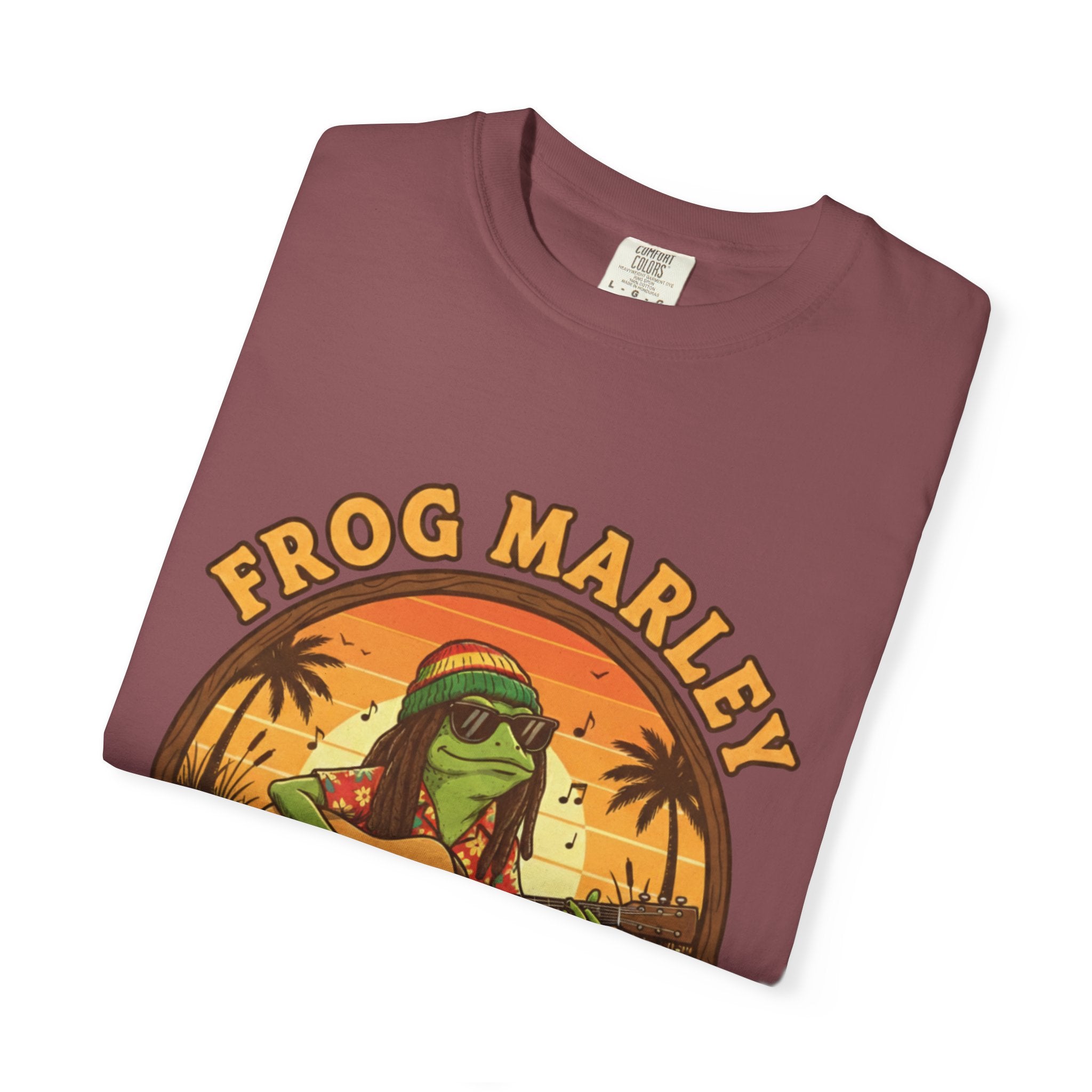 Frog Marley: Reggae Ribbit Rhythms Fret Life Tee