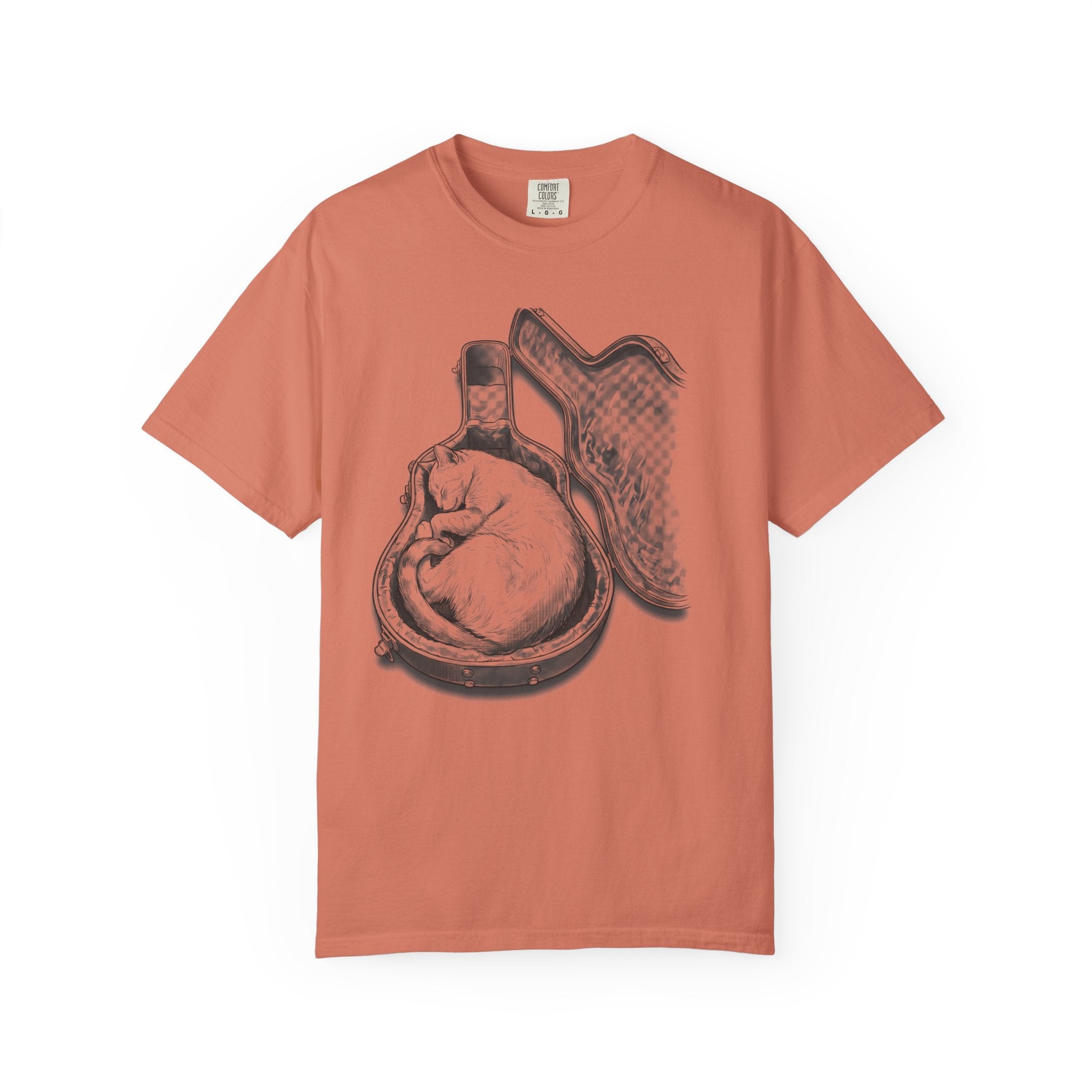 Cat Asleep in Case T-Shirt