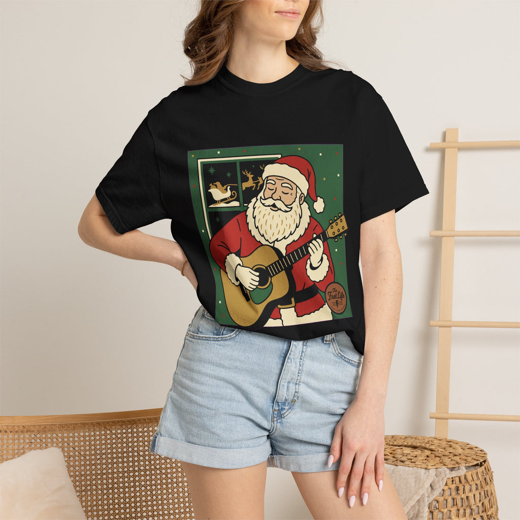 Santa Guitar T-Shirt