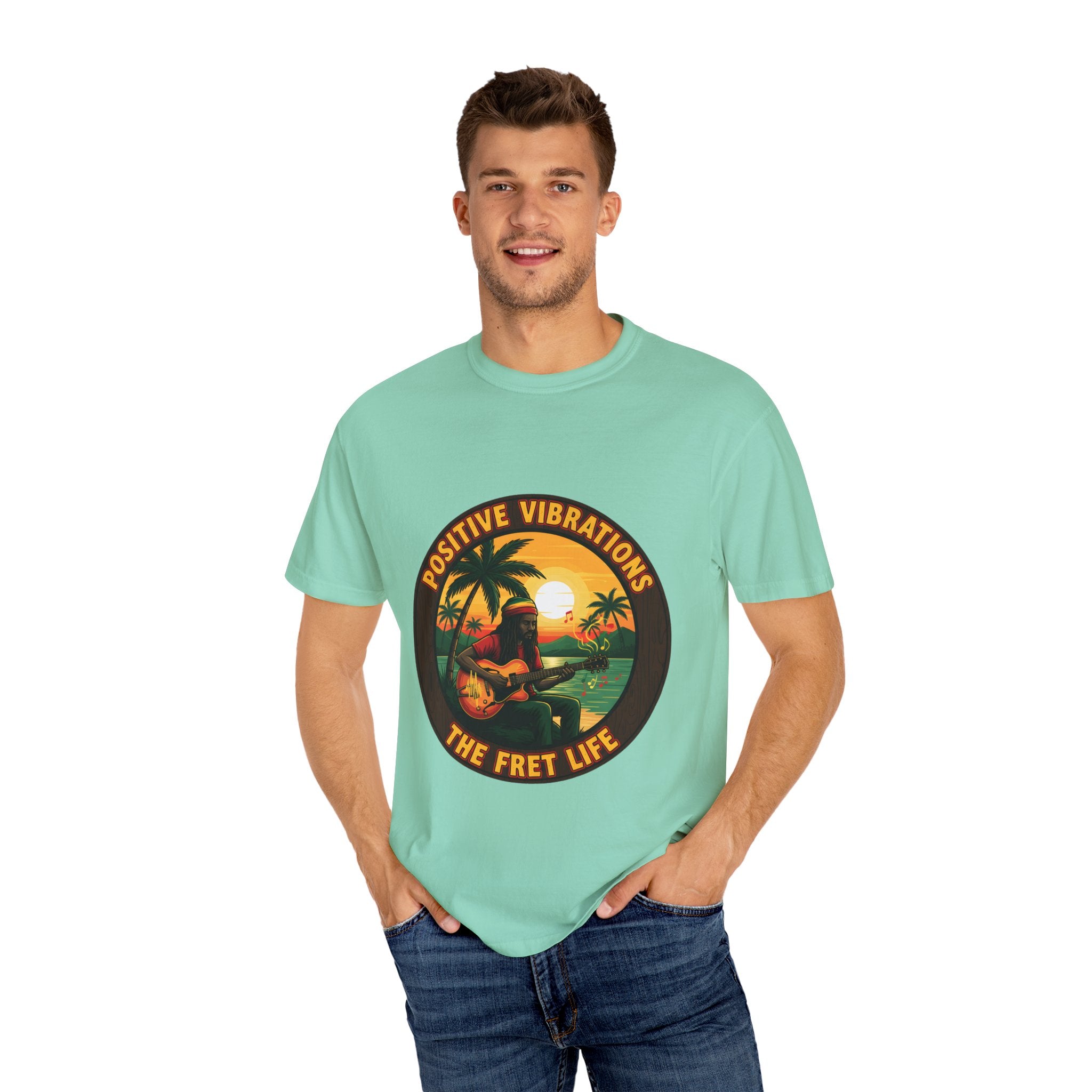 Positive Vibrations - The Fret Life Reggae Tee