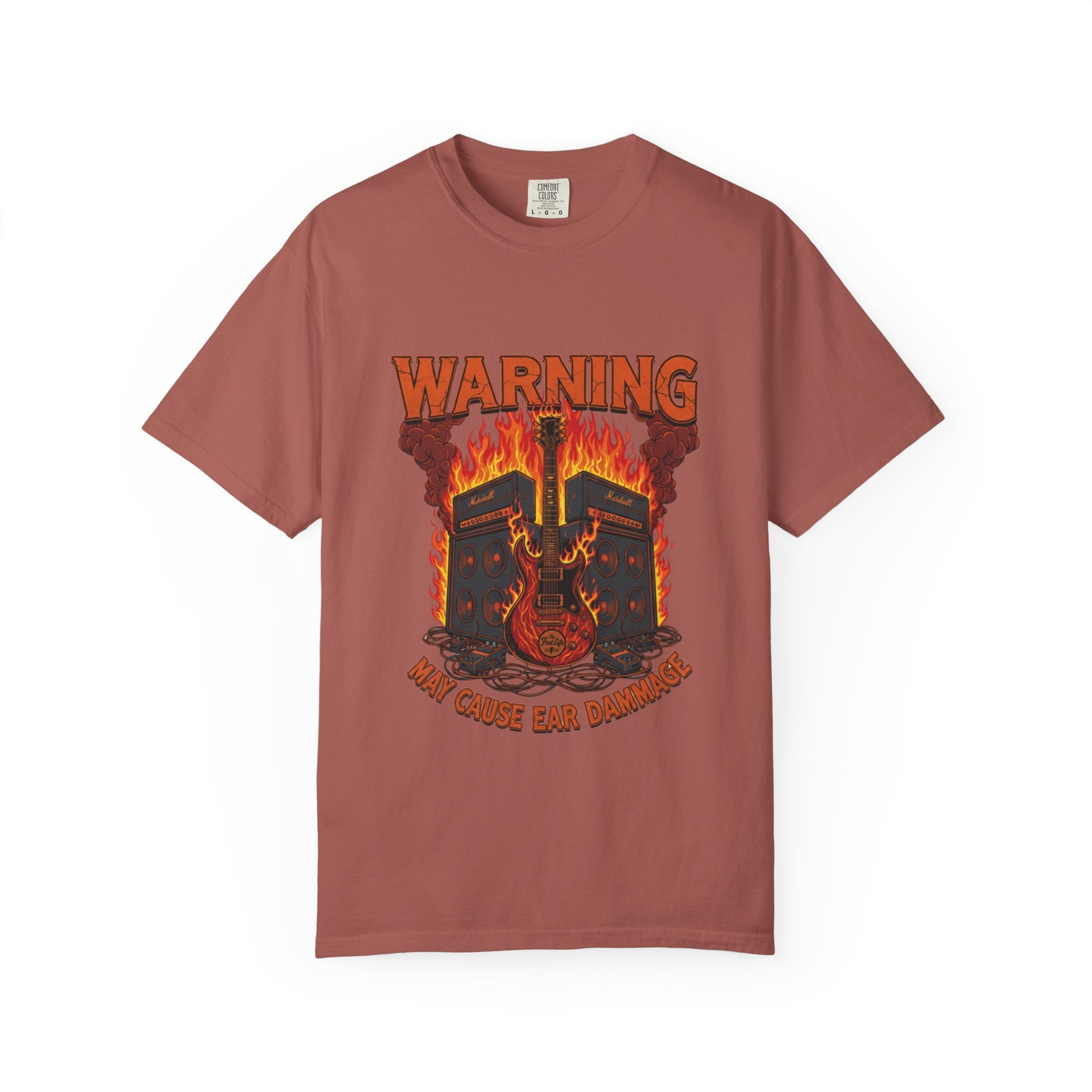 WARNING: May Cause Ear Damage - The Amp Stack Tee