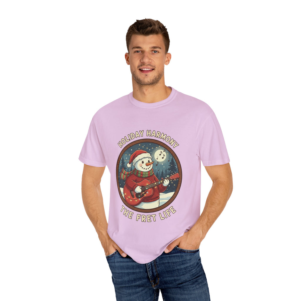 Holiday Harmony: Snowman's Festive Fret Life Tee