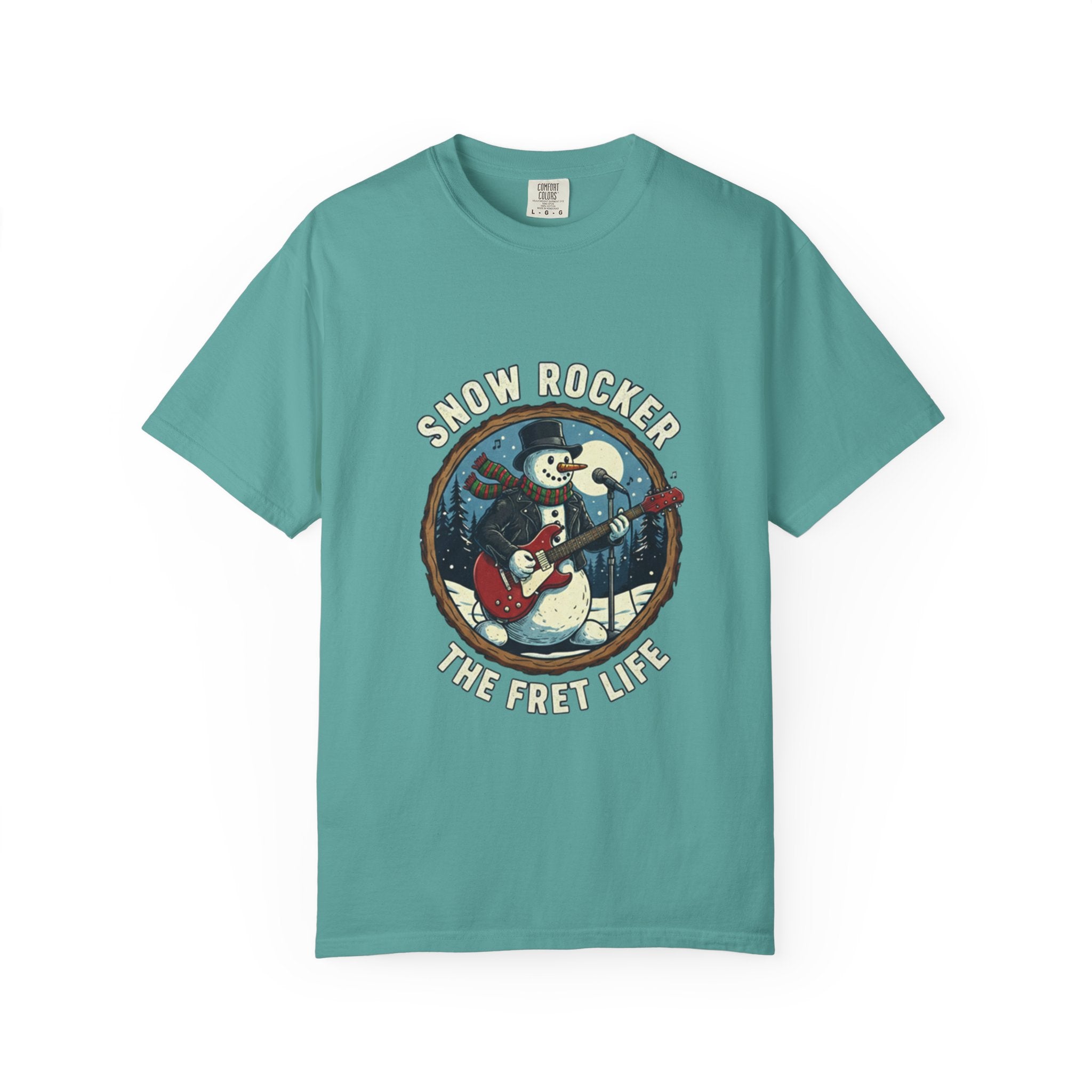 Snow Rocker: Frosty's Fret Life Winter Jam Tee