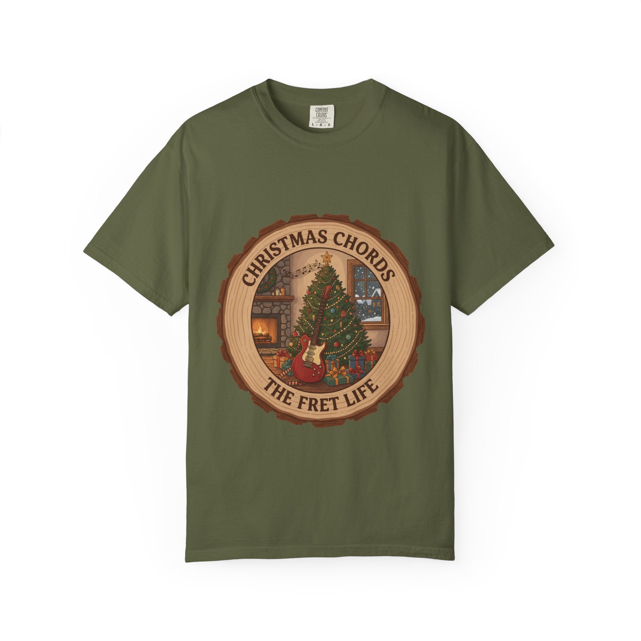 Christmas Chords T-Shirt | Holiday Music Guitar Tee