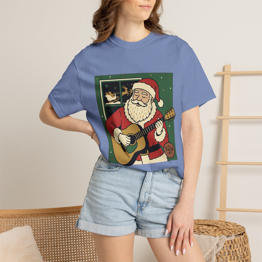 Santa Guitar T-Shirt