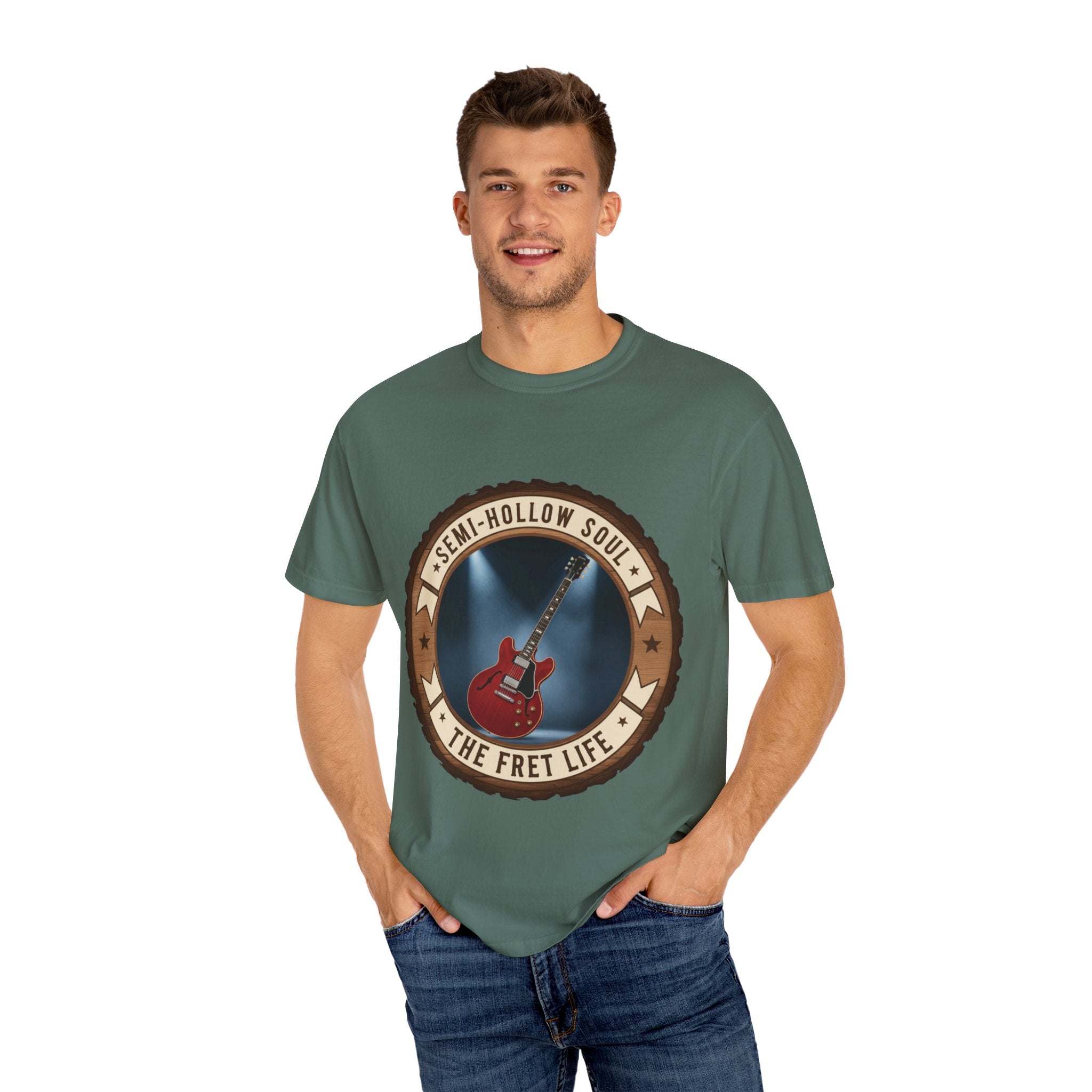 Semi-Hollow Soul Tee | Gibson ES-335 Blues Jazz Guitar Shirt