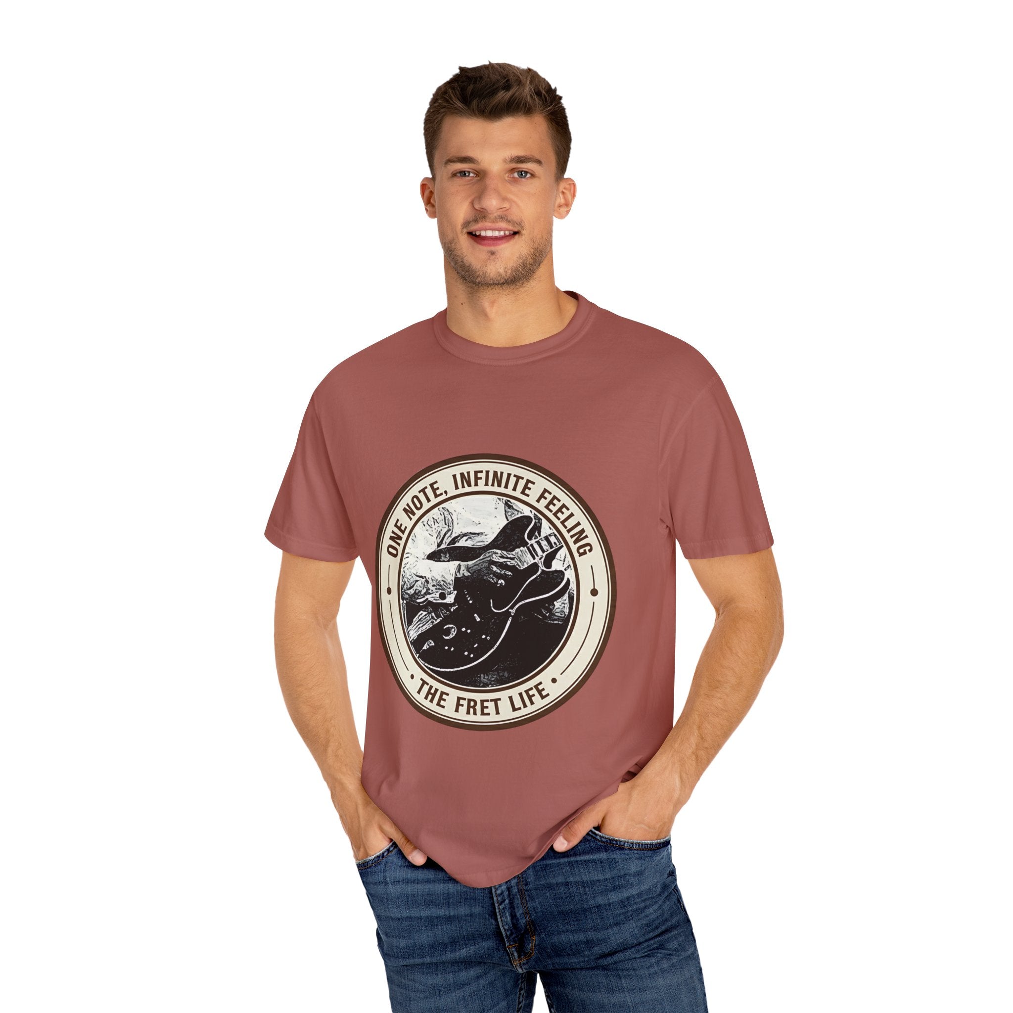 Lucille Blues T-Shirt | BBK's ES-355 Guitar Fan Tee