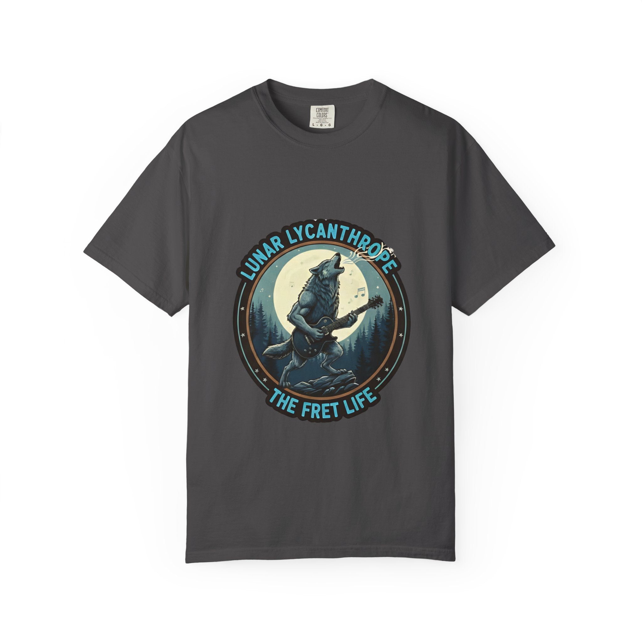 Lunar Lycanthrope: Full Moon Fret Life Tee