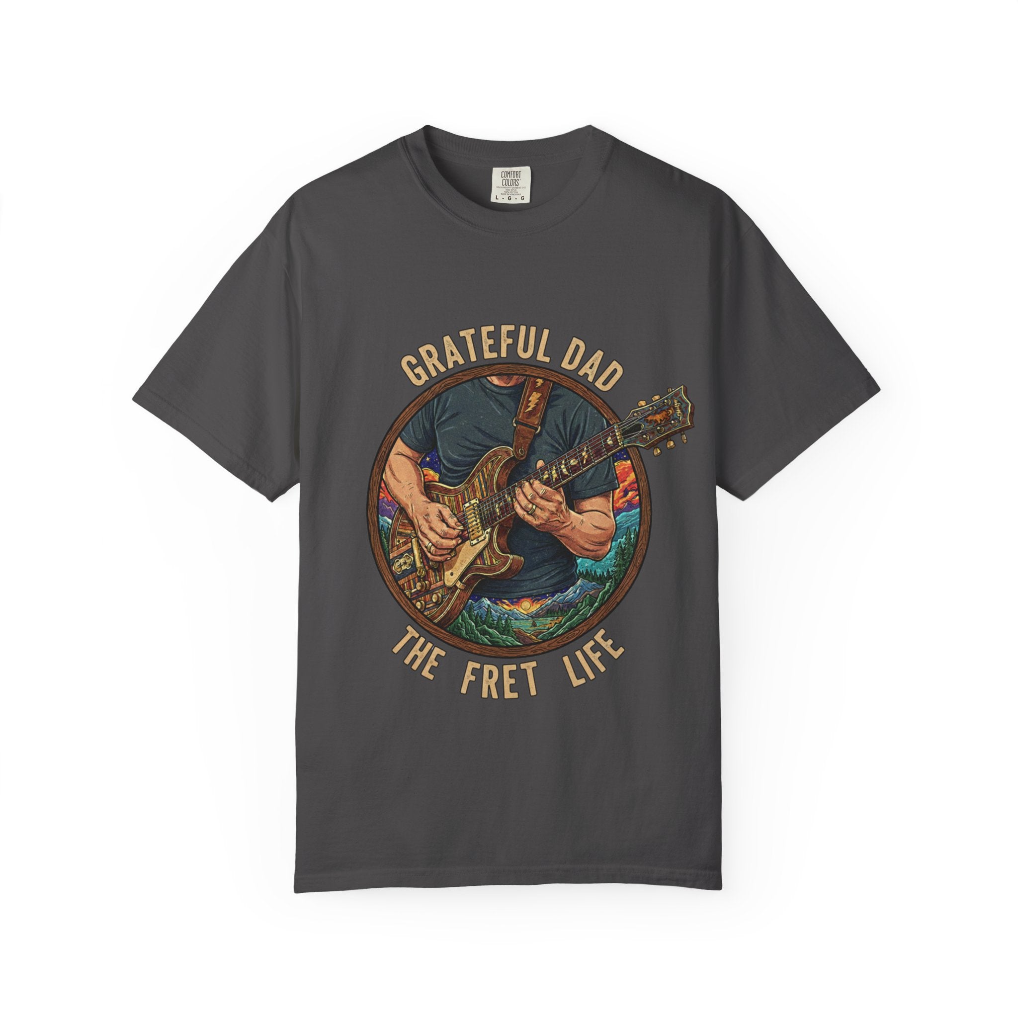 Grateful Dad: The Fret Life Jam Band T-Shirt