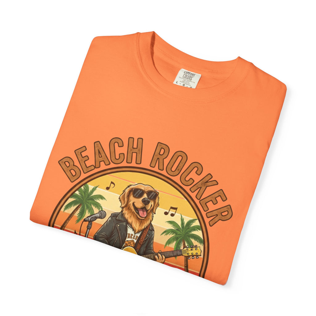 Beach Rocker: Golden's Sunset Shred Fret Life Tee