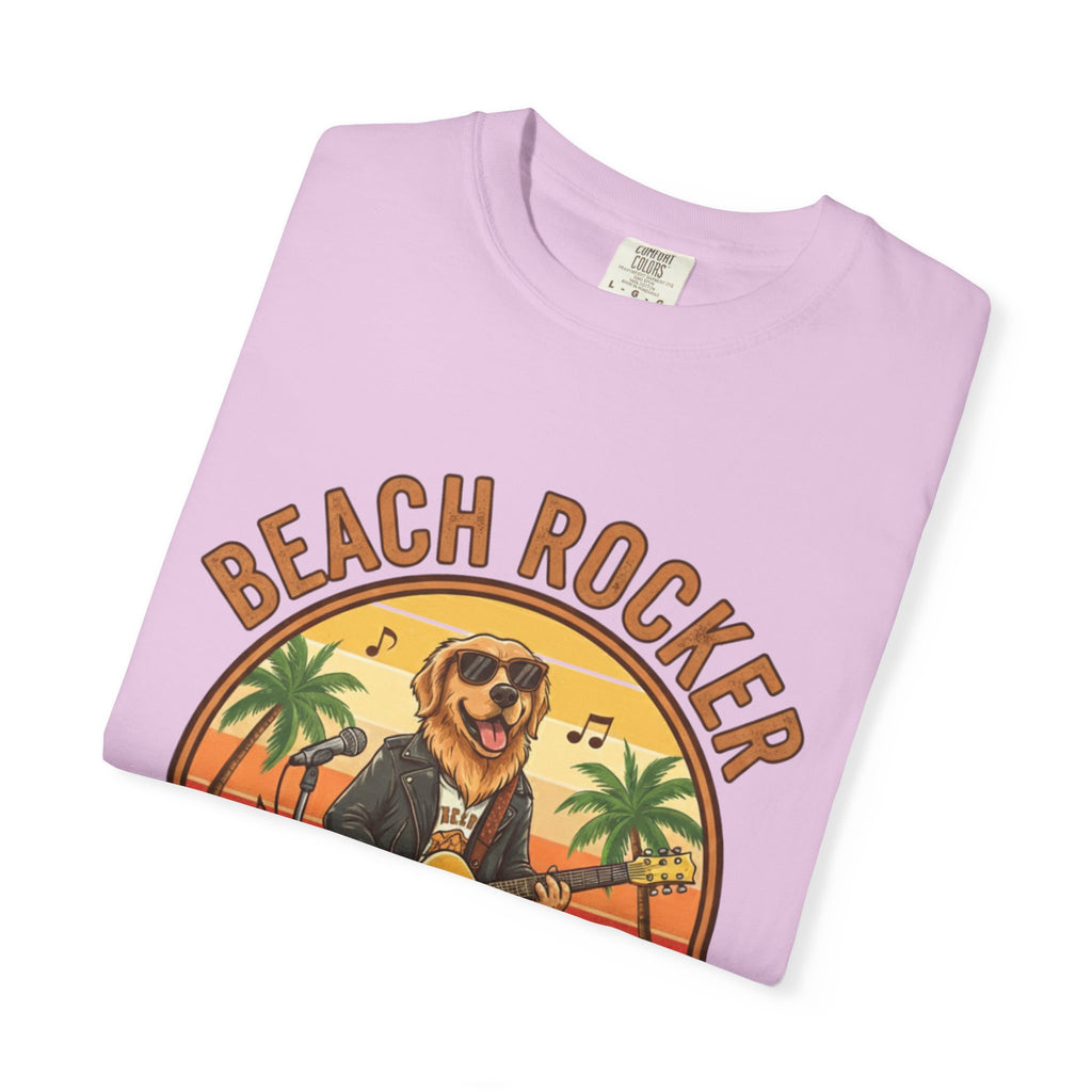 Beach Rocker: Golden's Sunset Shred Fret Life Tee