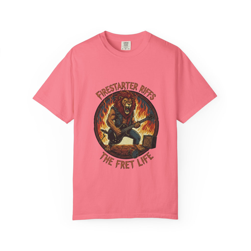 Firestarter Riffs: The Lion Rocker T-Shirt