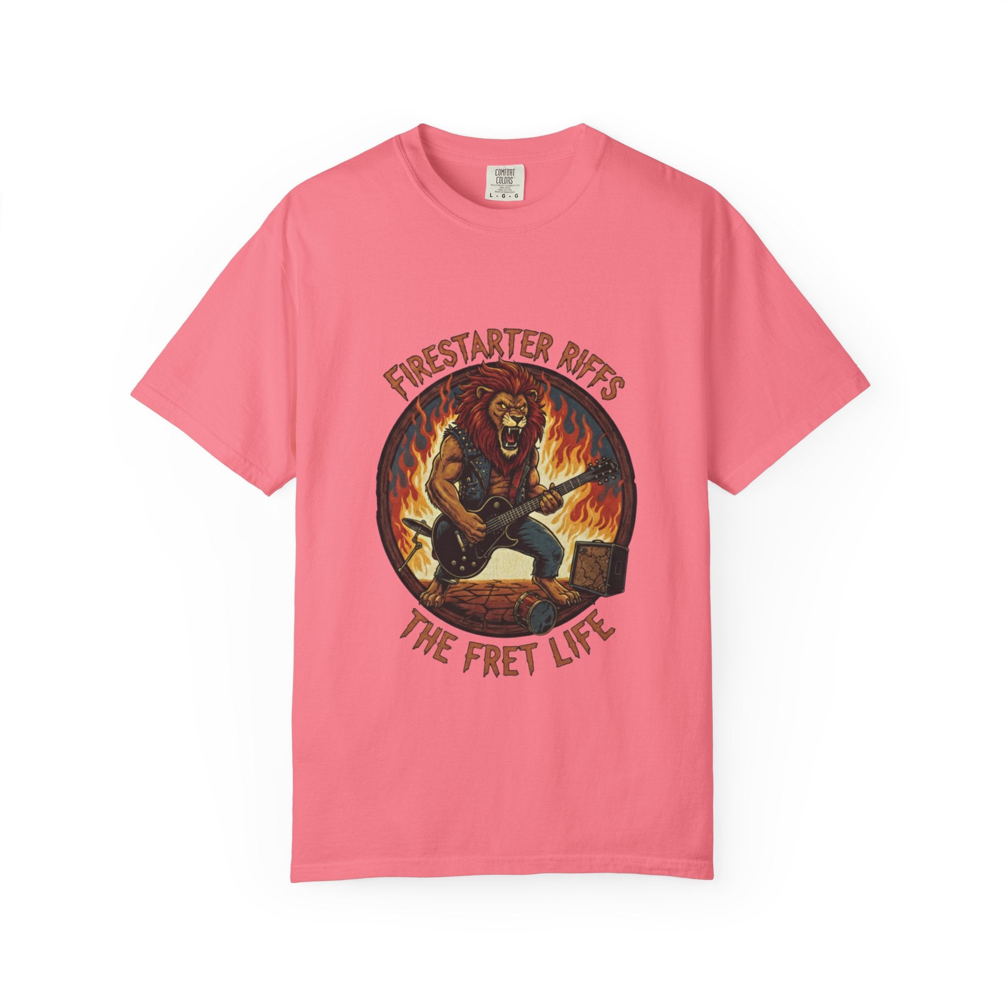 Firestarter Riffs: The Lion Rocker T-Shirt
