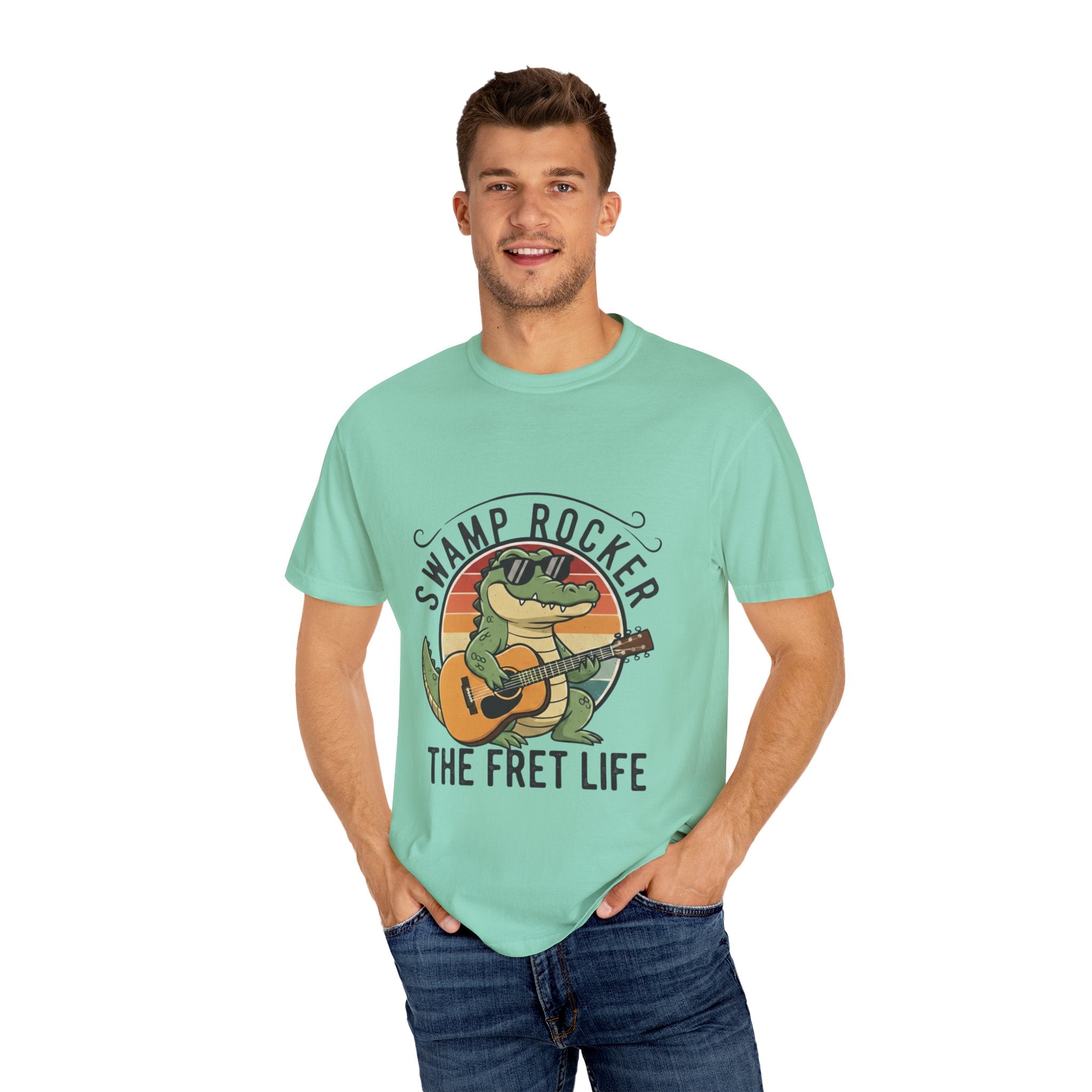Swamp Rocker: The Fret Life Gator Tee