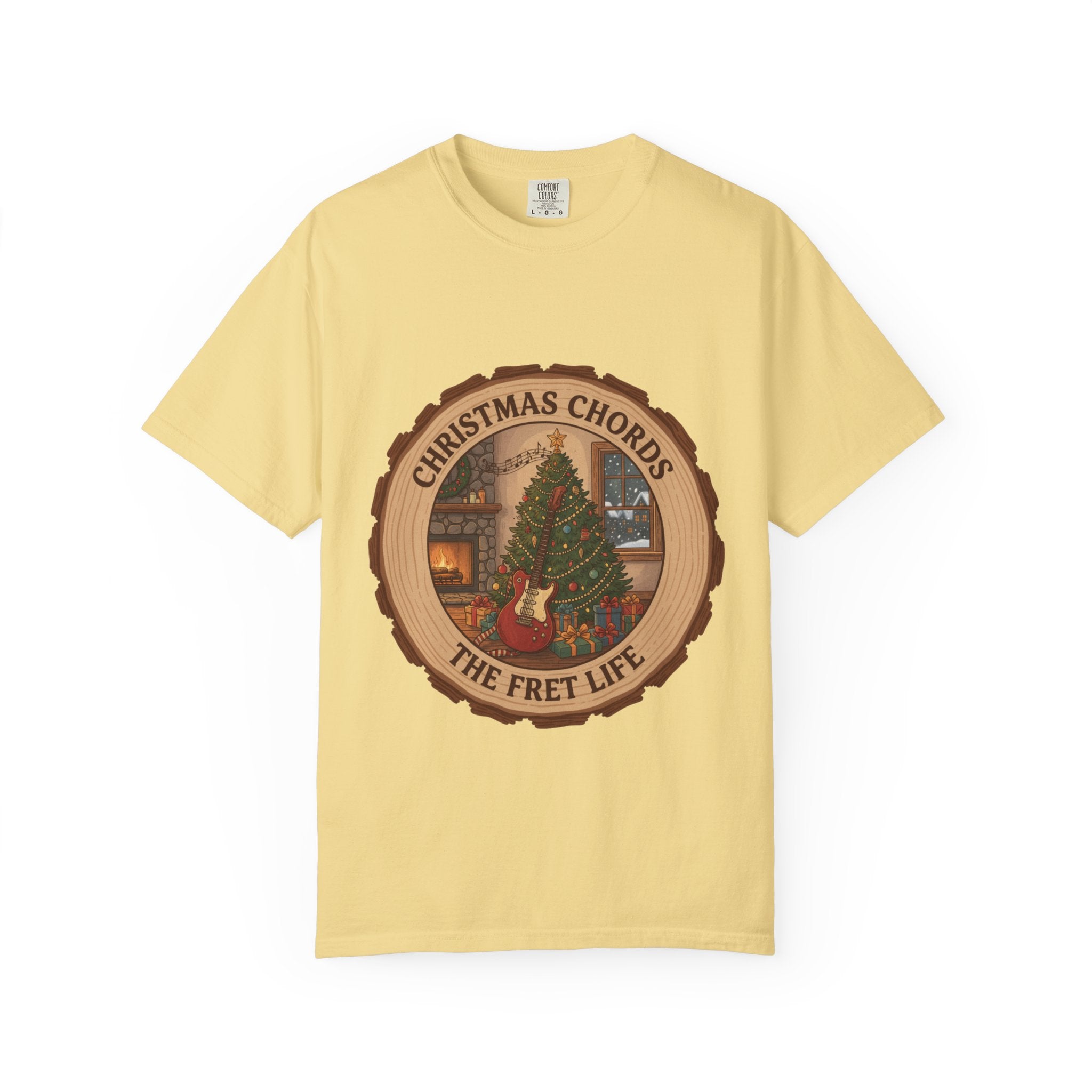 Christmas Chords T-Shirt | Holiday Music Guitar Tee