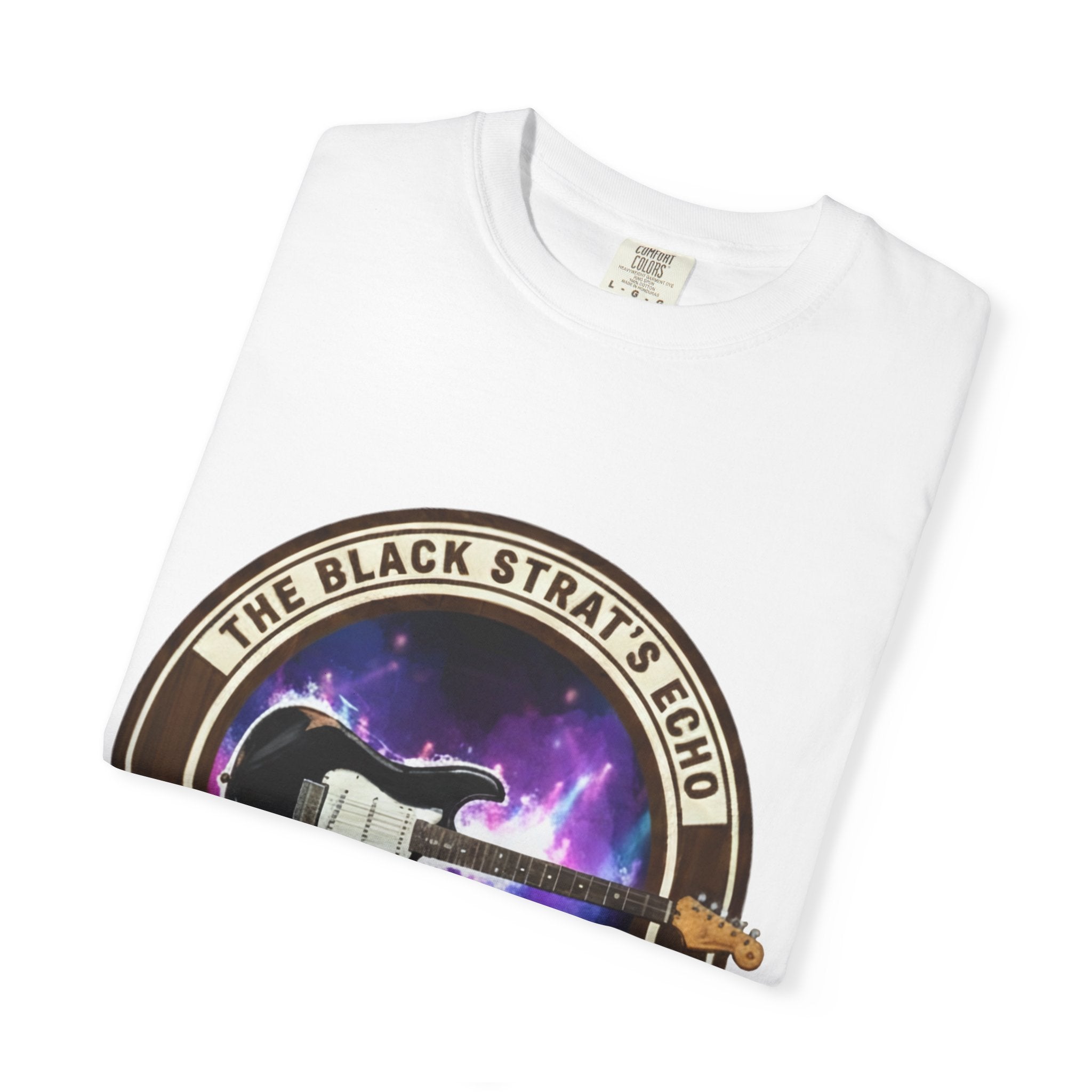 The Black Strat T-Shirt | David Gilmour Pink Floyd Guitar Legend Tee