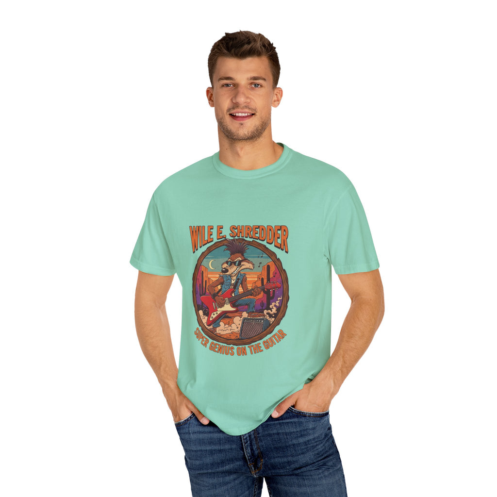 Wile E Shredder Desert Guitar - Graphic T-Shirt