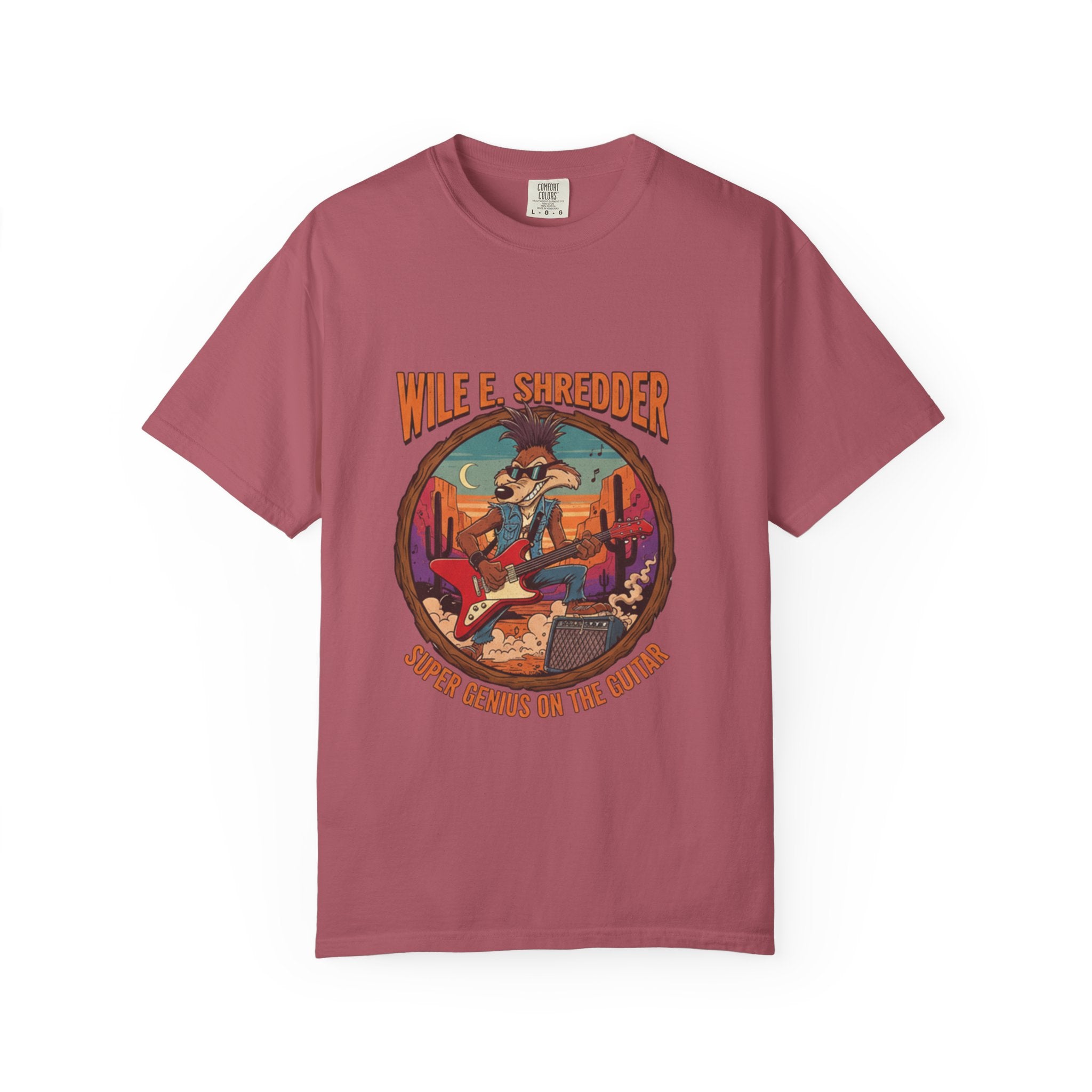 Wile E Shredder Desert Guitar - Graphic T-Shirt