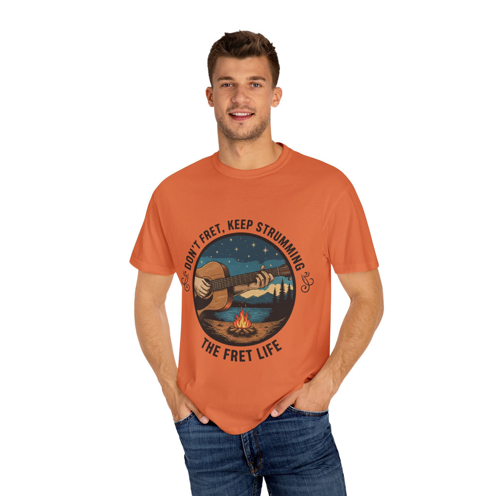 Don't Fret, Keep Strumming: Campfire Tee